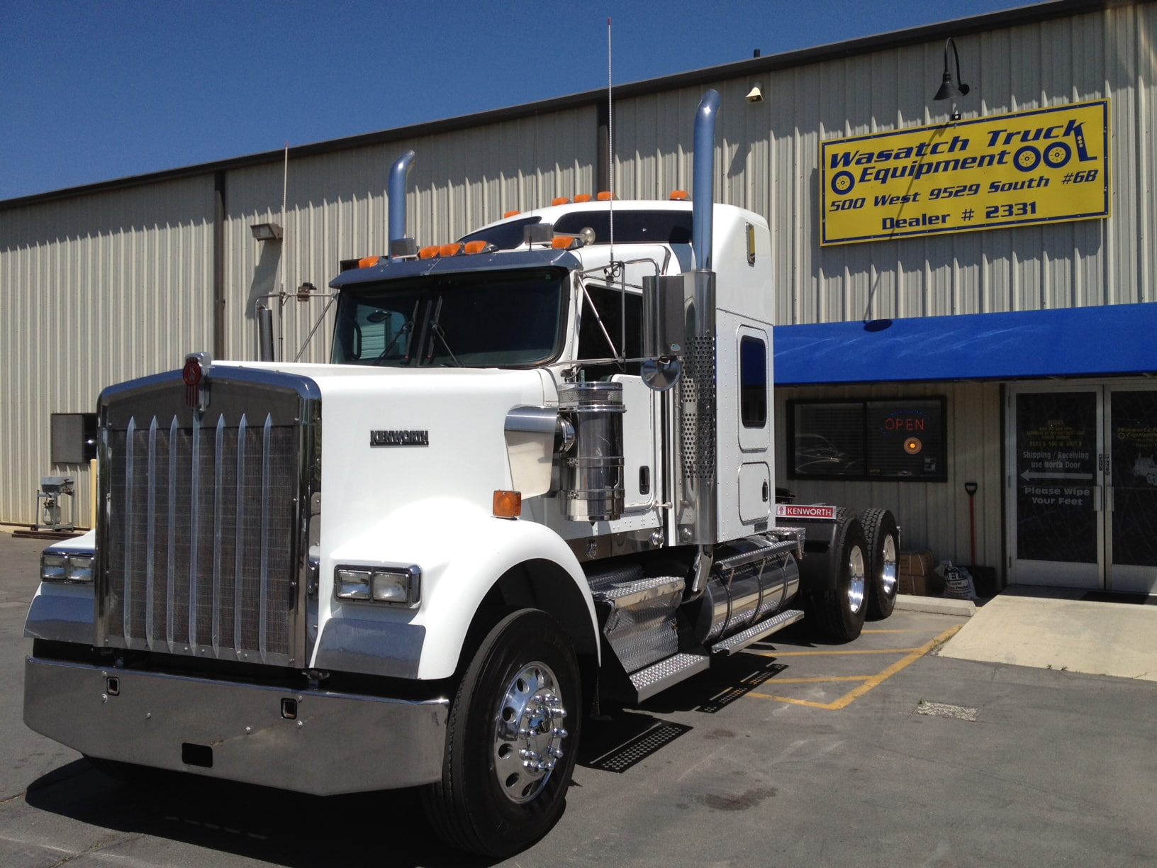 tractor, w900, semi, 720P, kenworth, HD Wallpaper