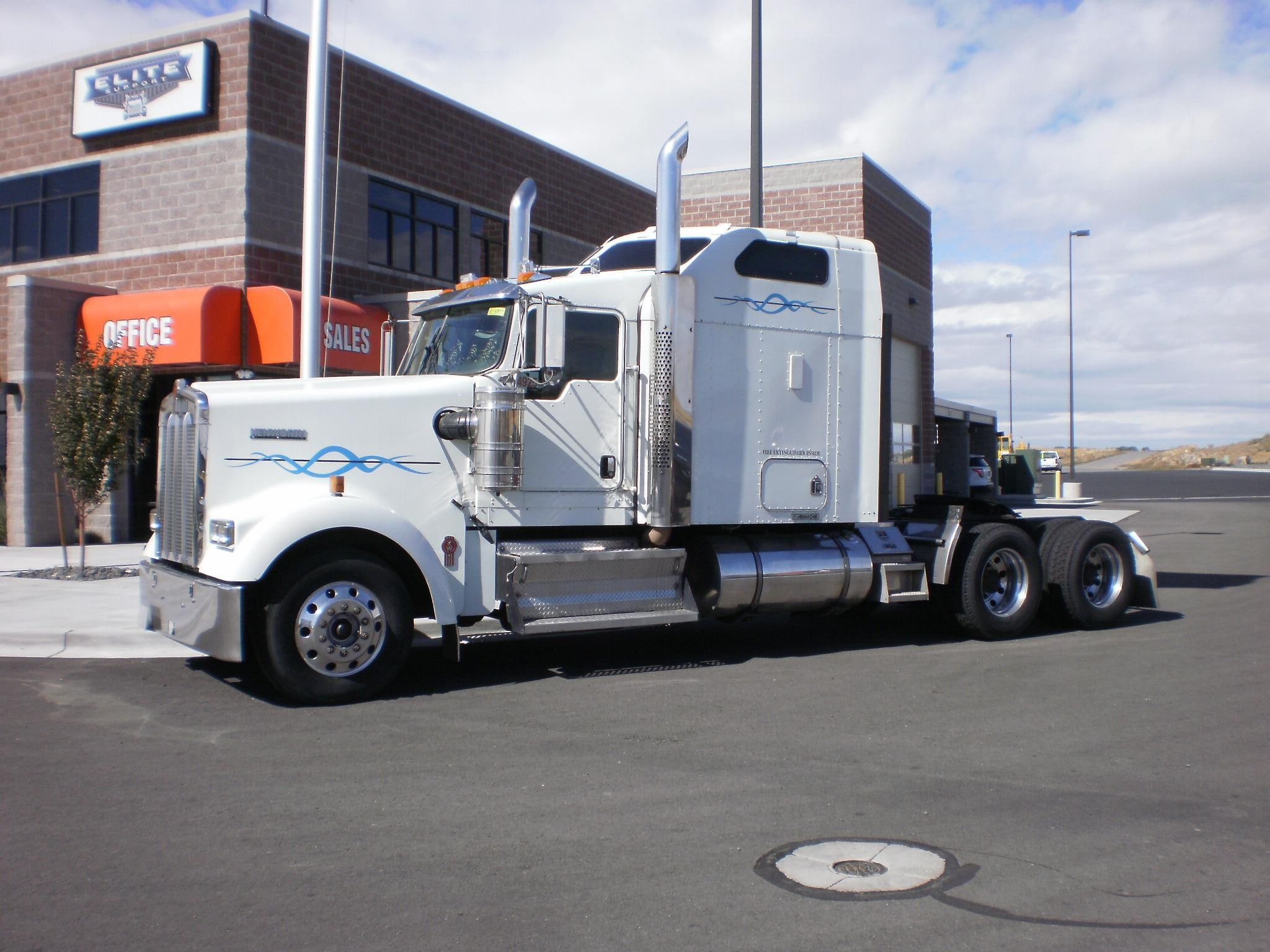 kenworth, w900, tractor, 1080P, semi, HD Wallpaper
