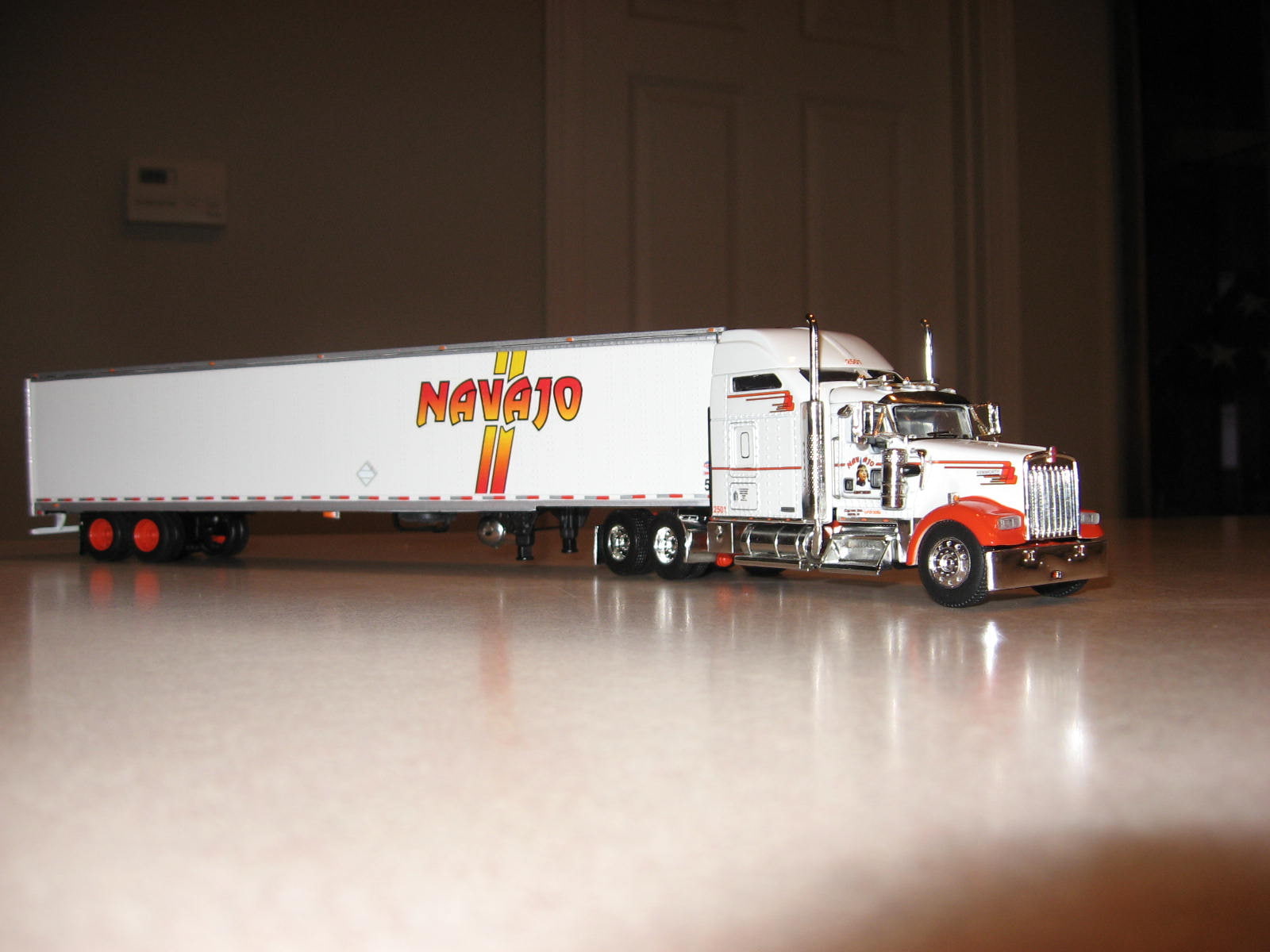 720P, kenworth, w900, semi, tractor, HD Wallpaper
