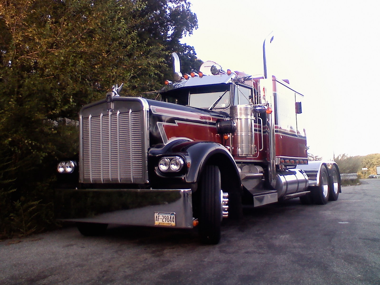 tractor, 720P, semi, w900, kenworth, HD Wallpaper