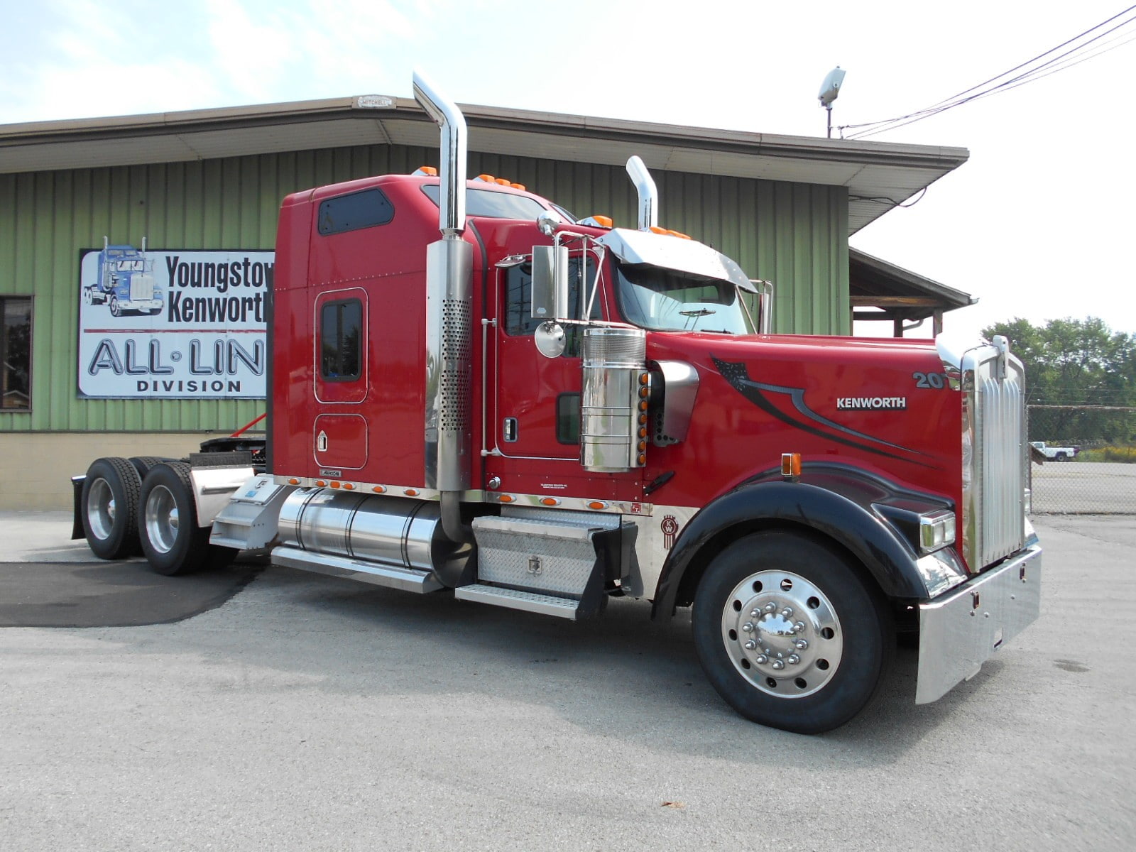 kenworth, w900, tractor, semi, 720P, HD Wallpaper