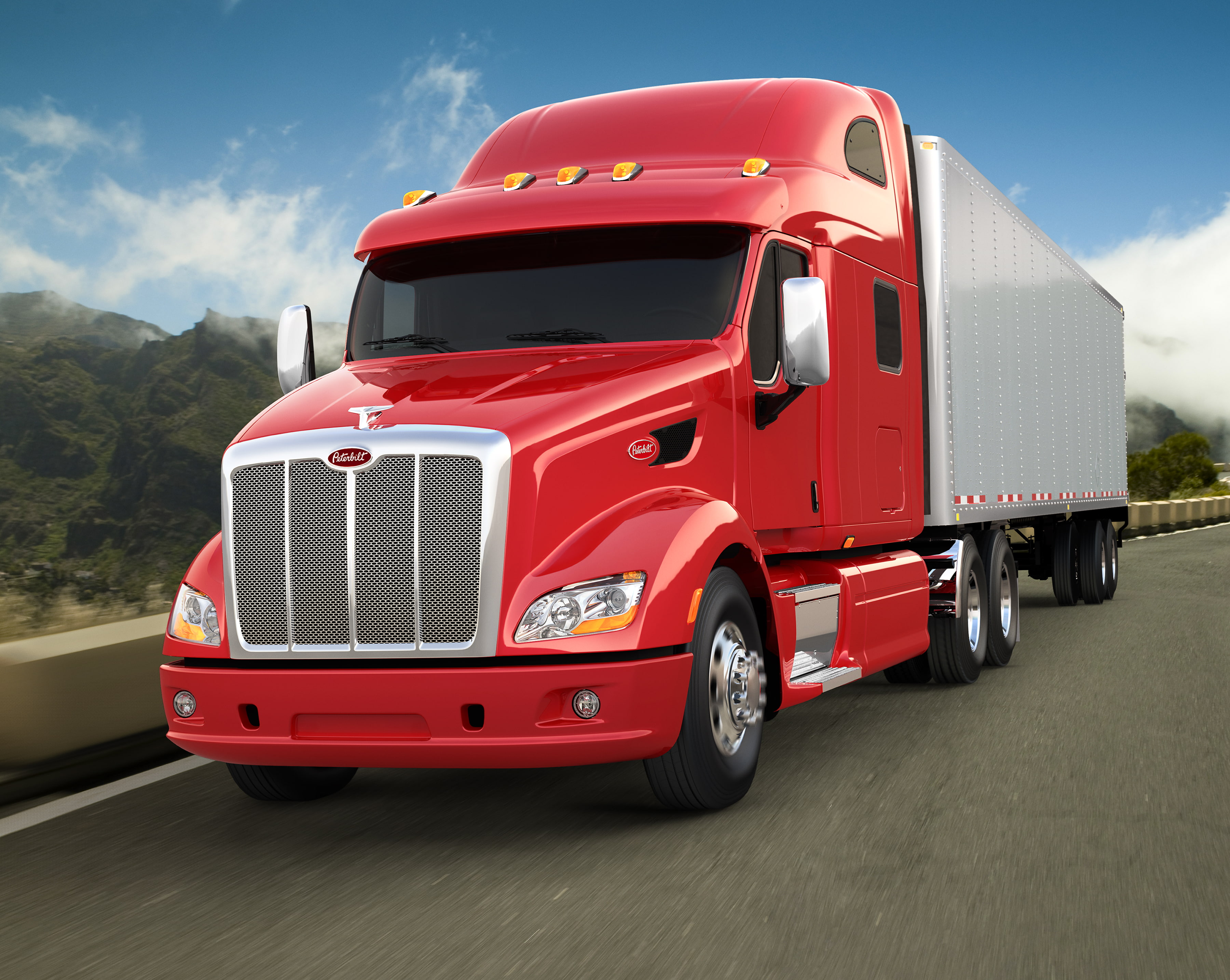 tractor, 2K, t680, kenworth, semi, HD Wallpaper