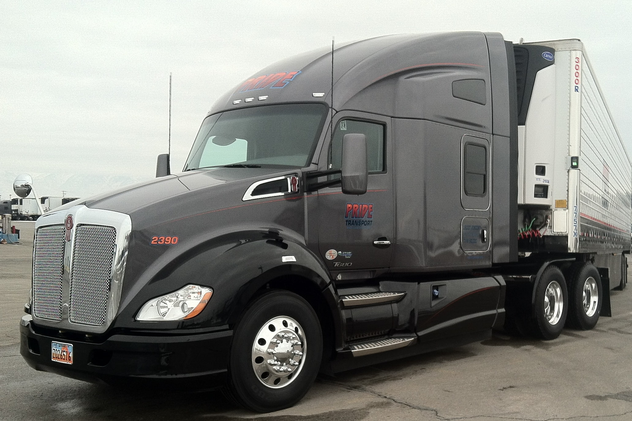 1080P, t680, tractor, kenworth, semi, HD Wallpaper