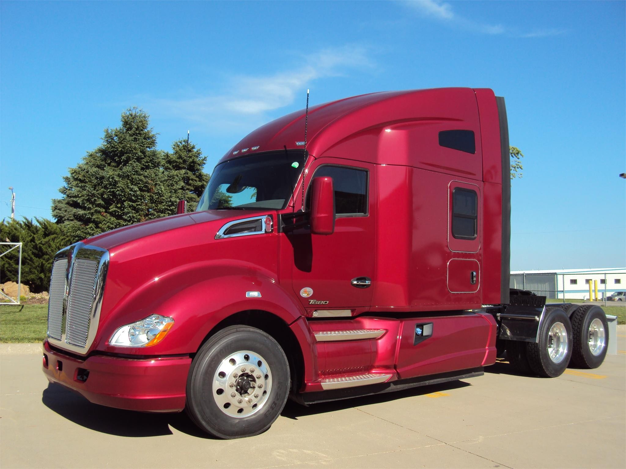 1080P, kenworth, tractor, t680, semi, HD Wallpaper