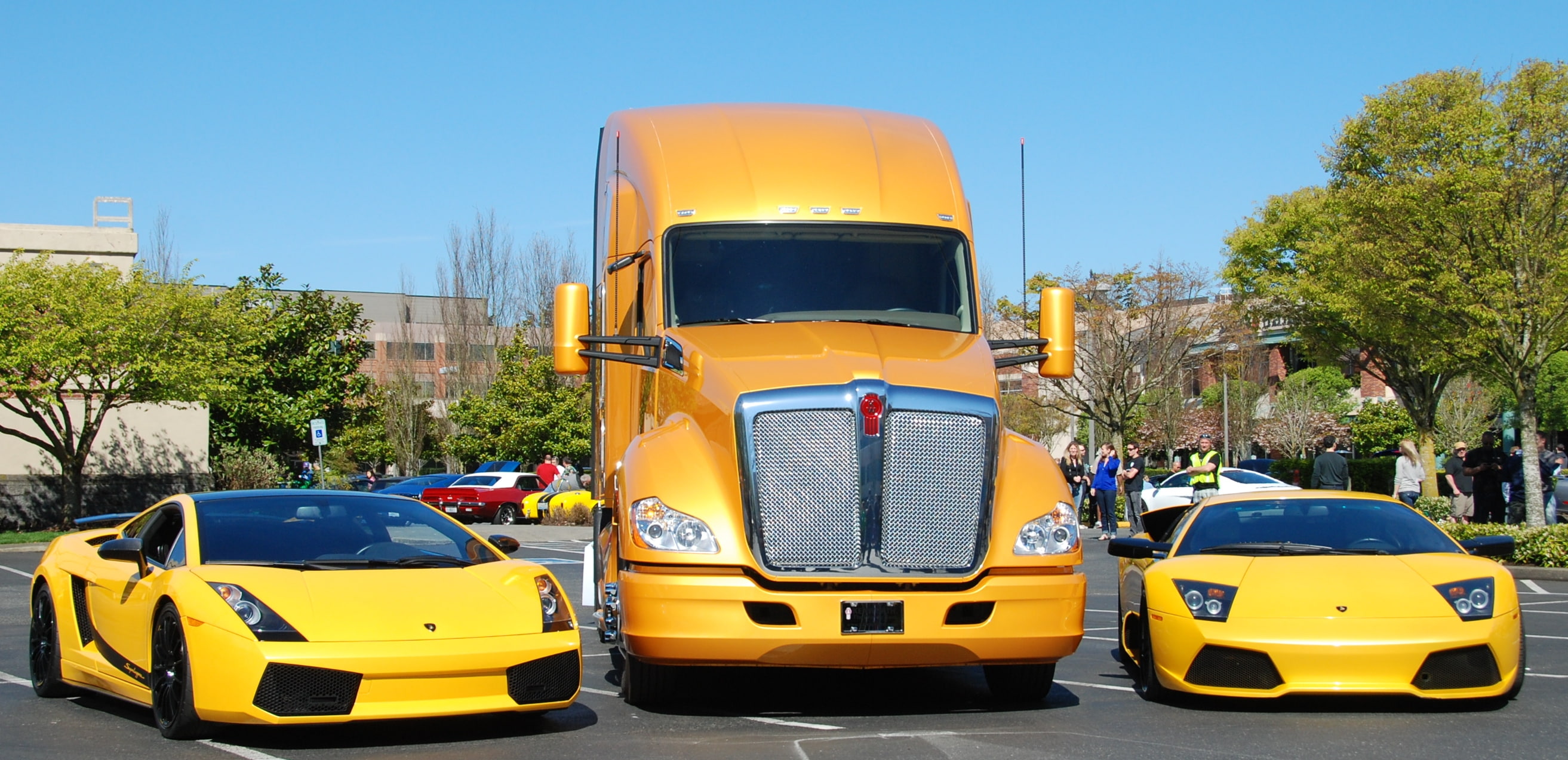 t680, 2K, semi, tractor, kenworth, HD Wallpaper