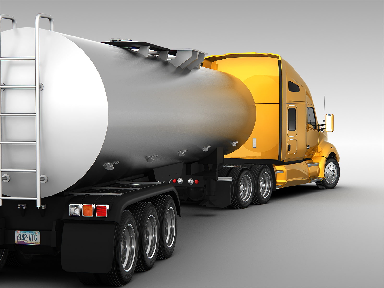kenworth, t680, 720P, semi, tractor, HD Wallpaper