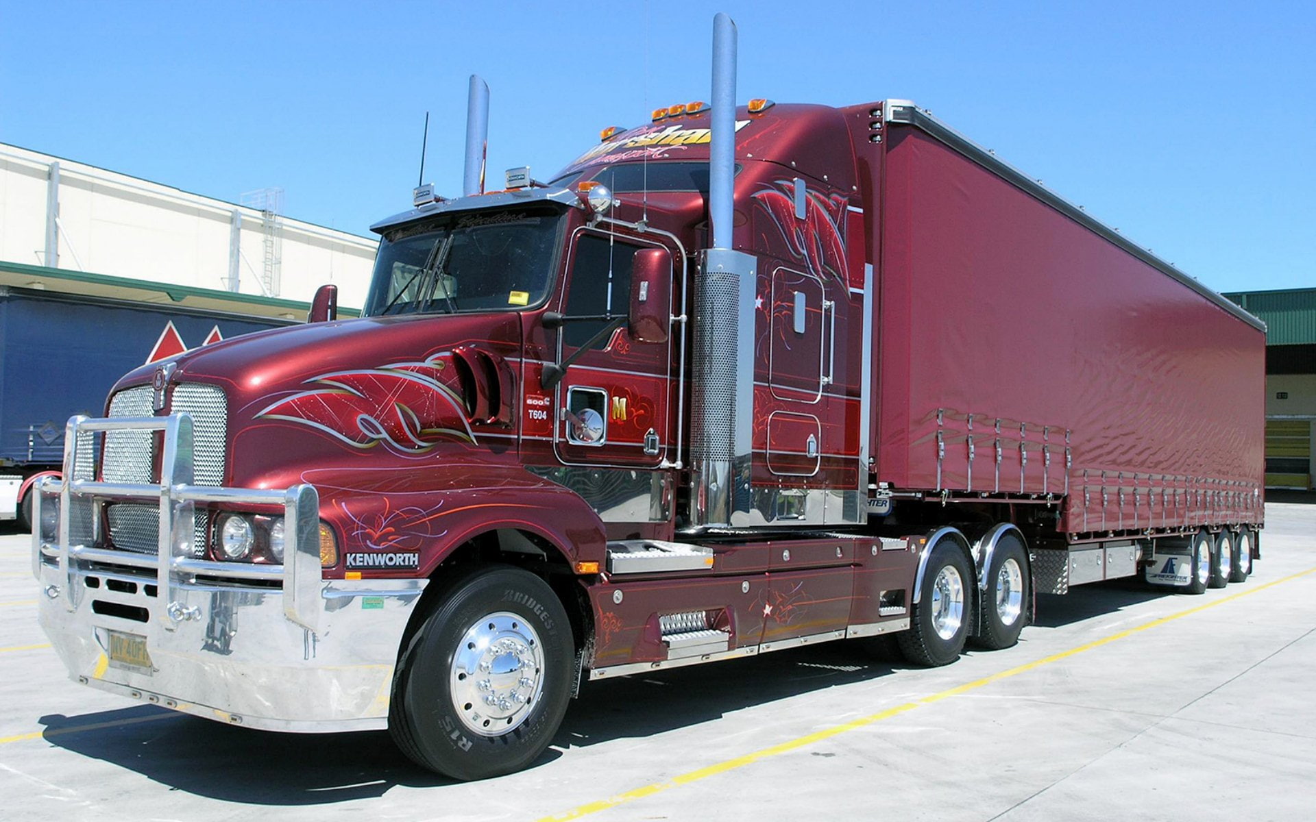 Vehicles, Kenworth T604, Semi, 1080P, HD Wallpaper