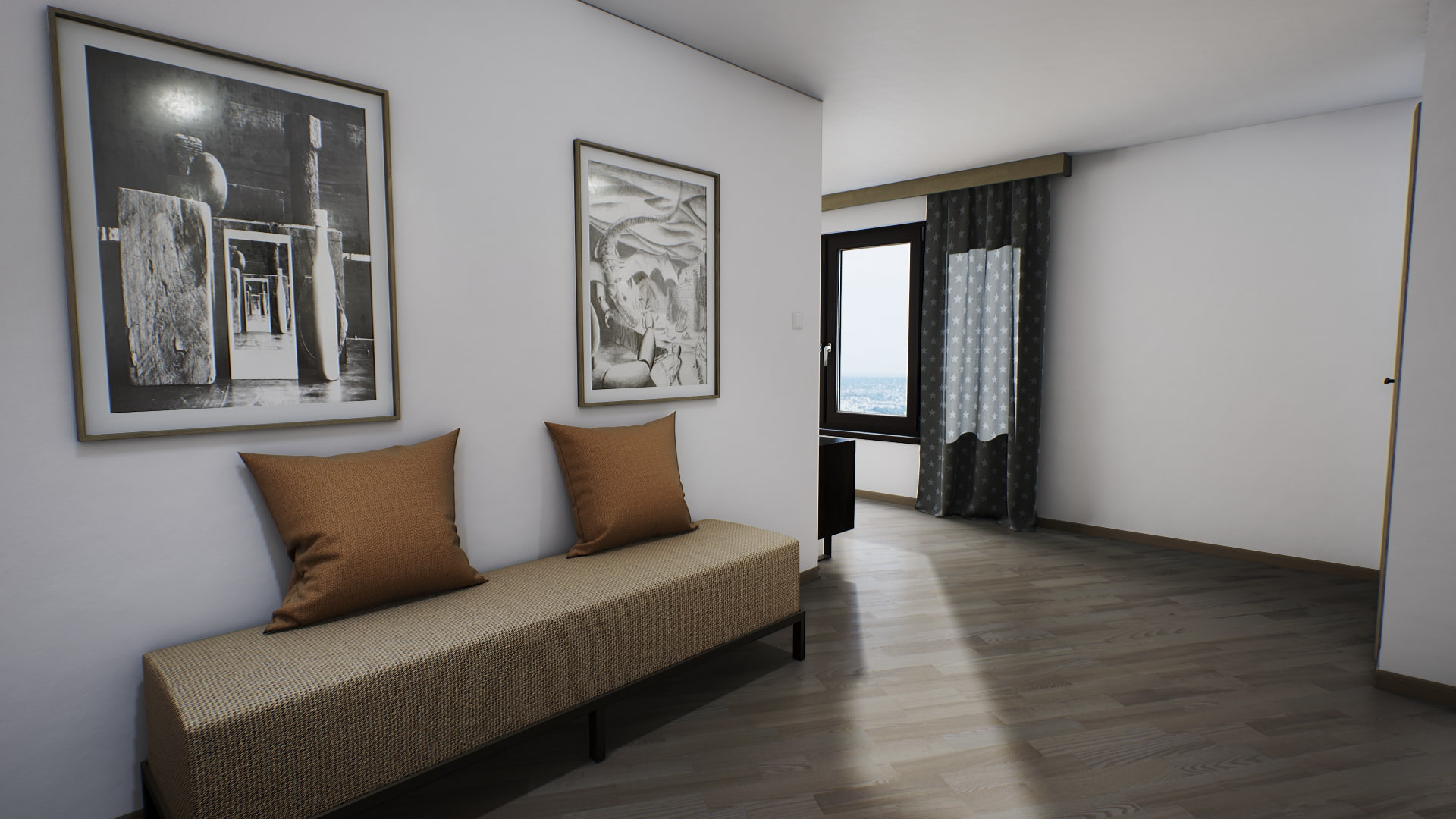3D, 1080P, CGI, Archviz, room, HD Wallpaper