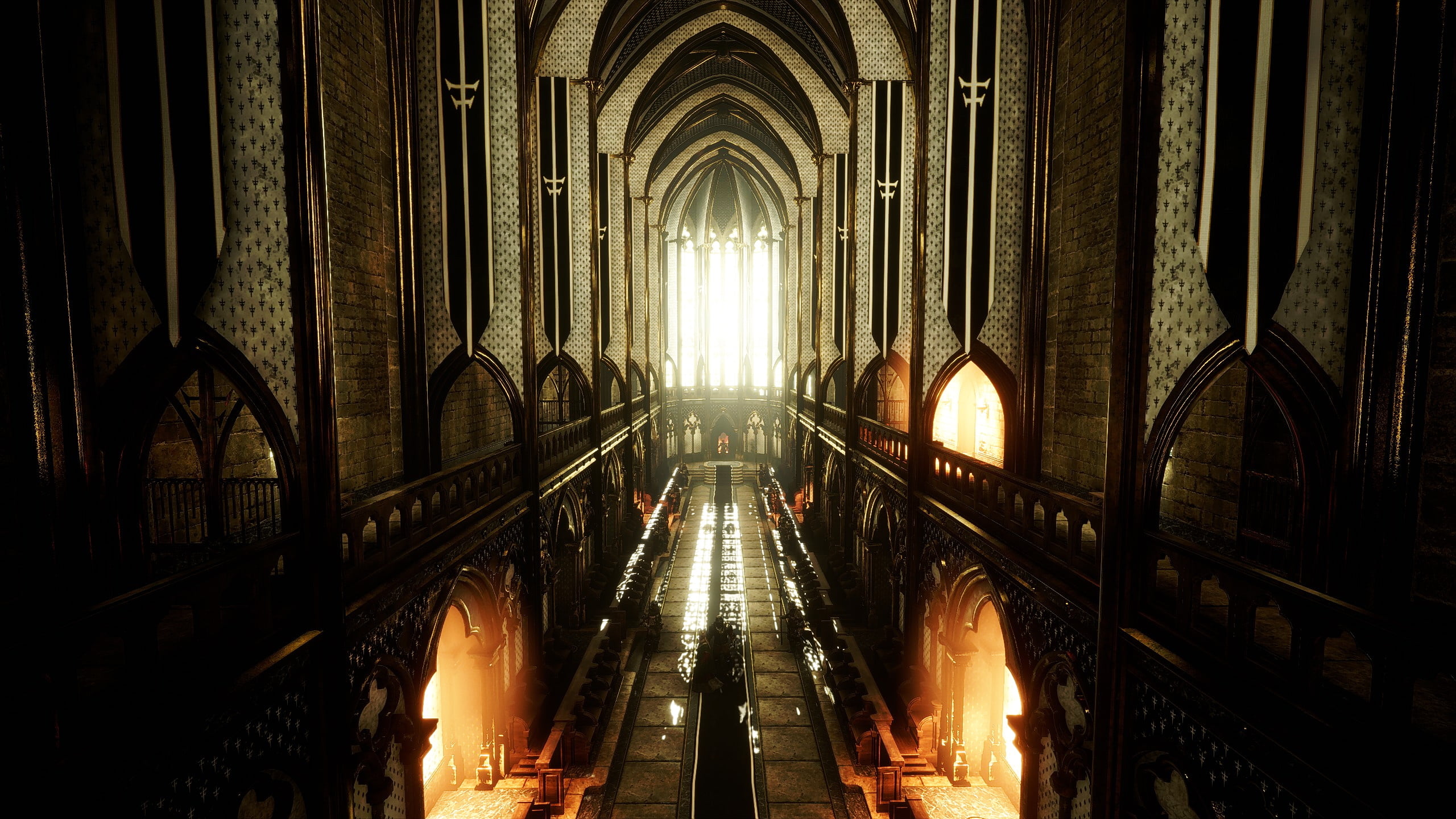 A Plague Tale Innocence, church, PC gaming, 2K, Nvidia, Unreal Engine 4, HD Wallpaper