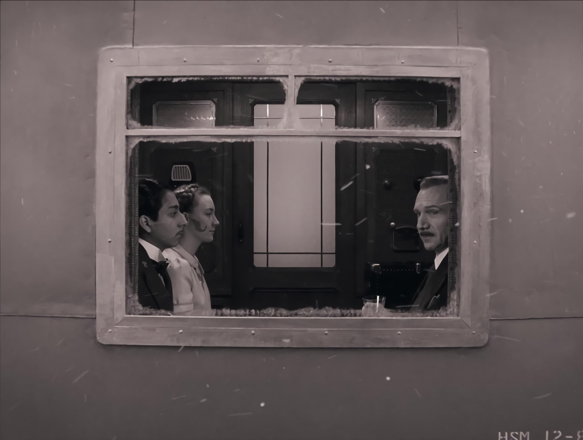 1080P, Train, Movie, Saoirse Ronan, Monochrome, The Grand Budapest Hotel, Black and White, HD Wallpaper