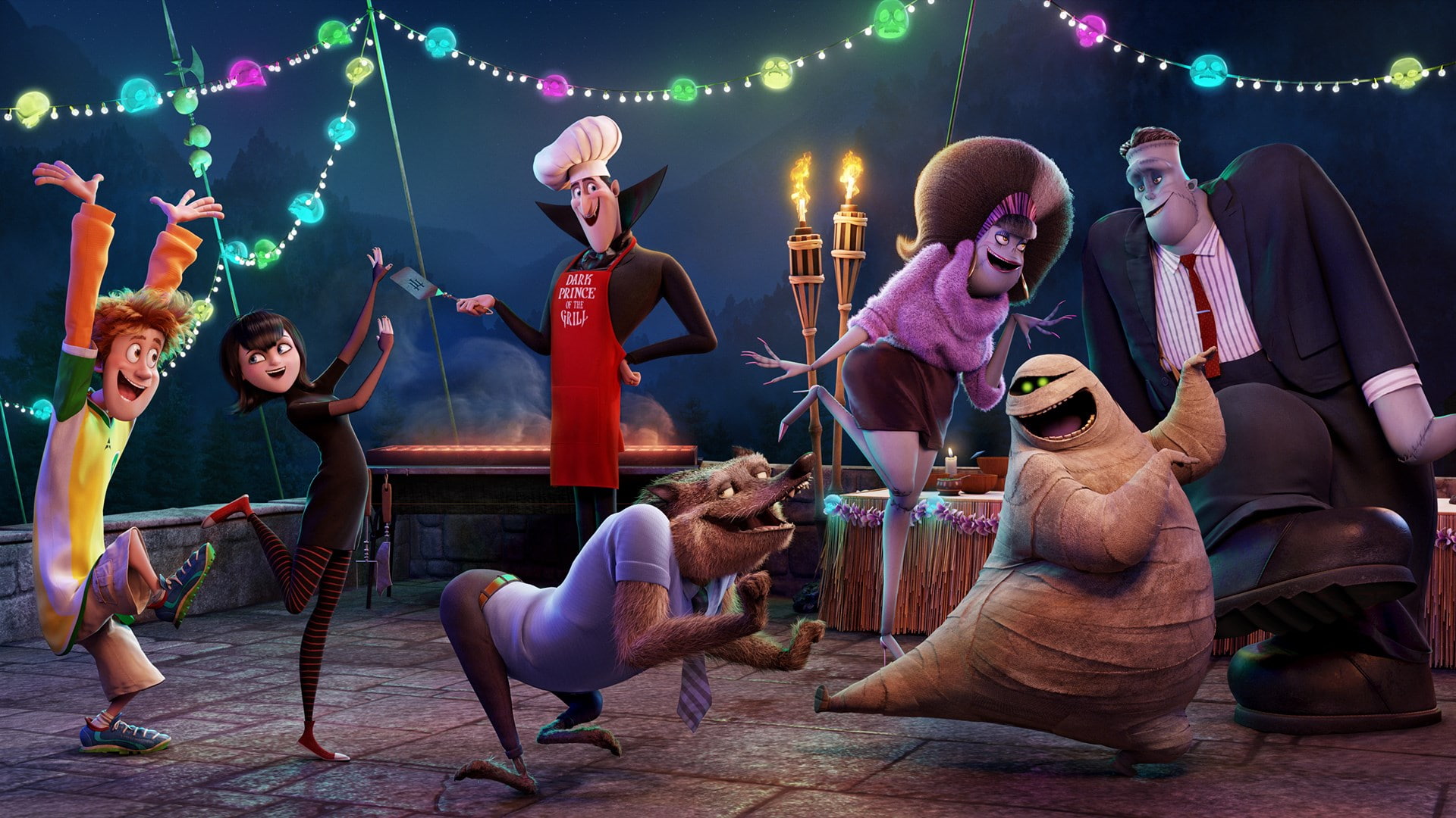 hotel transylvania 2, nightlife, lifestyles, performance, arts culture and entertainment, people, event, real people, fun, stage, party - social event, HD Wallpaper