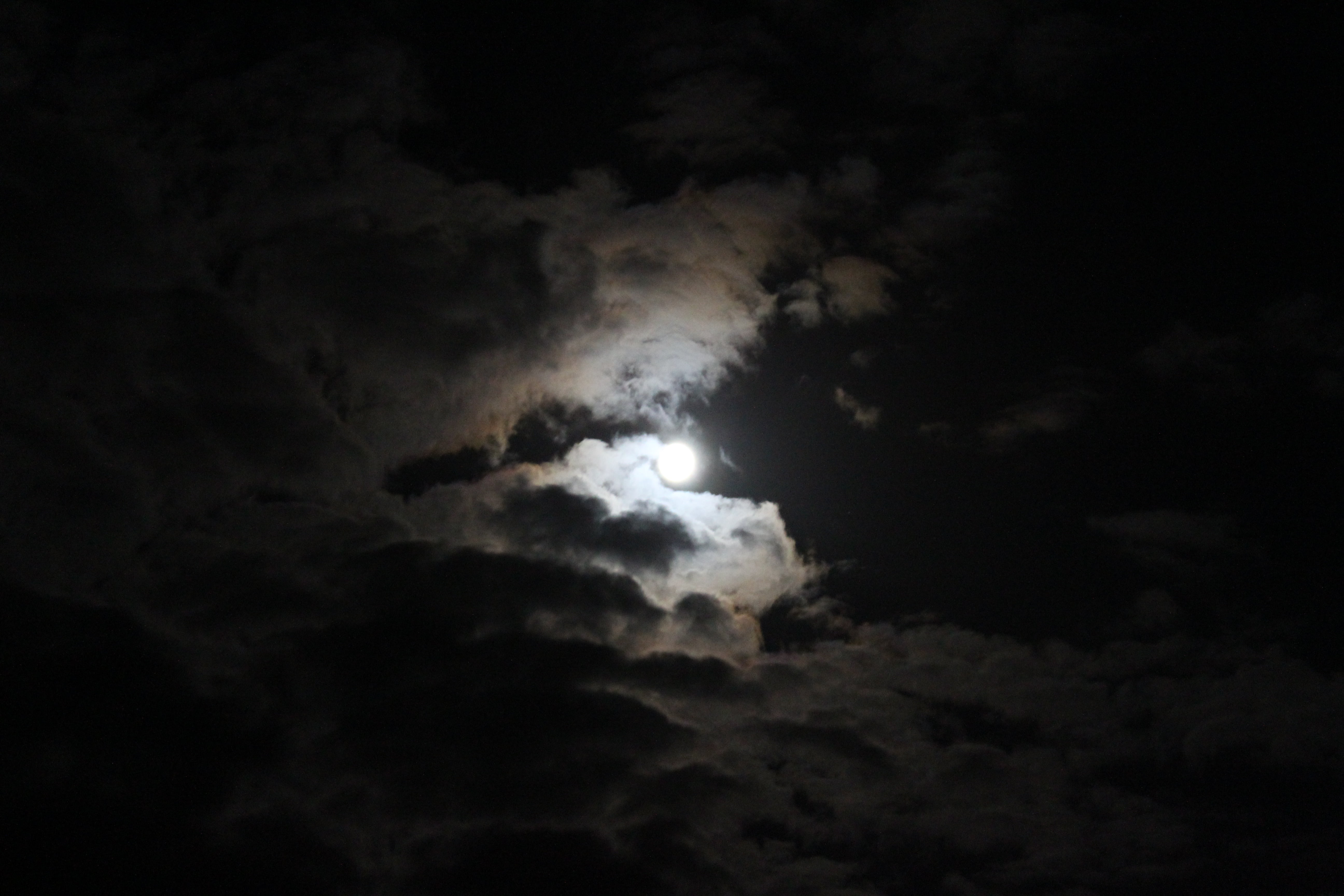 light, moonlight, sky, mystical, 5K, cloud - Sky, beauty in nature, cloudscape, scenics - nature, astronomy, creepy, storm, space, cloudiness, illuminated, HD Wallpaper