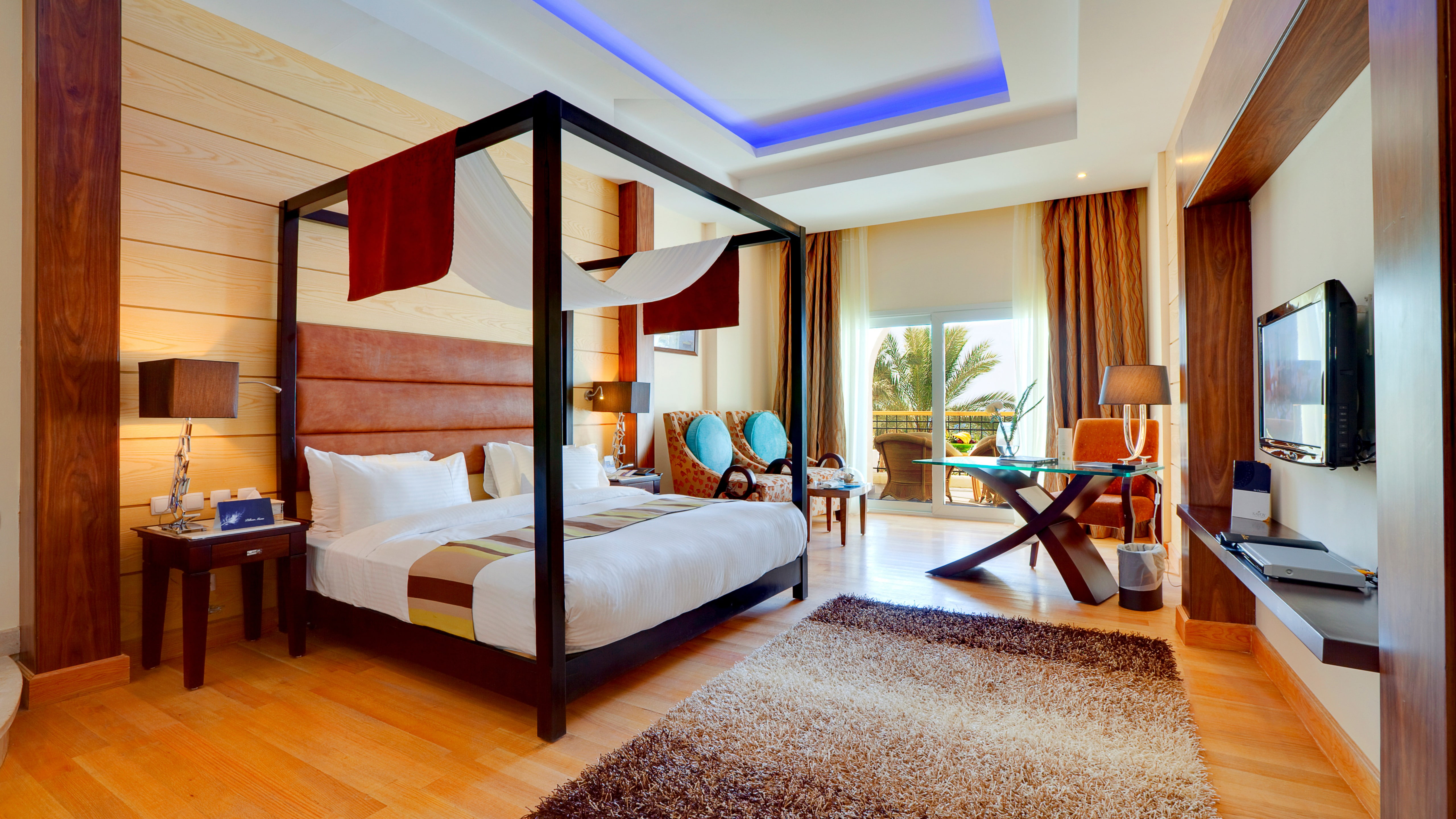The Royal Savoy Sharm El Sheikh, tourism, travel, vacation, Best Hotels of 2015, Egypt, resort, 5K, HD Wallpaper