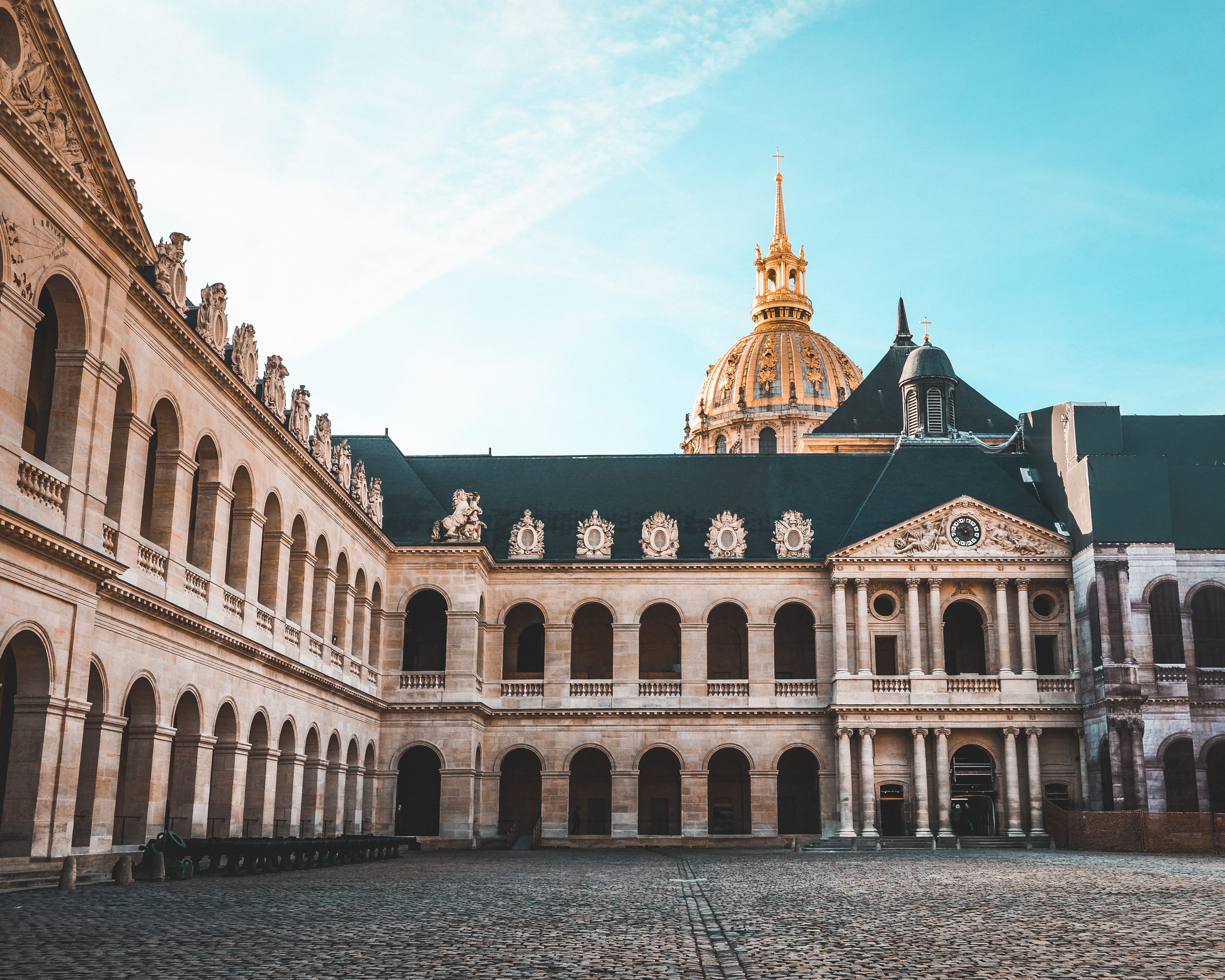travel destinations, steeple, sky, tower, paris, nature, tourism, vsco, history, building exterior, cloud - sky, architecture, day, outdoors, 4K, gothic style, HD Wallpaper