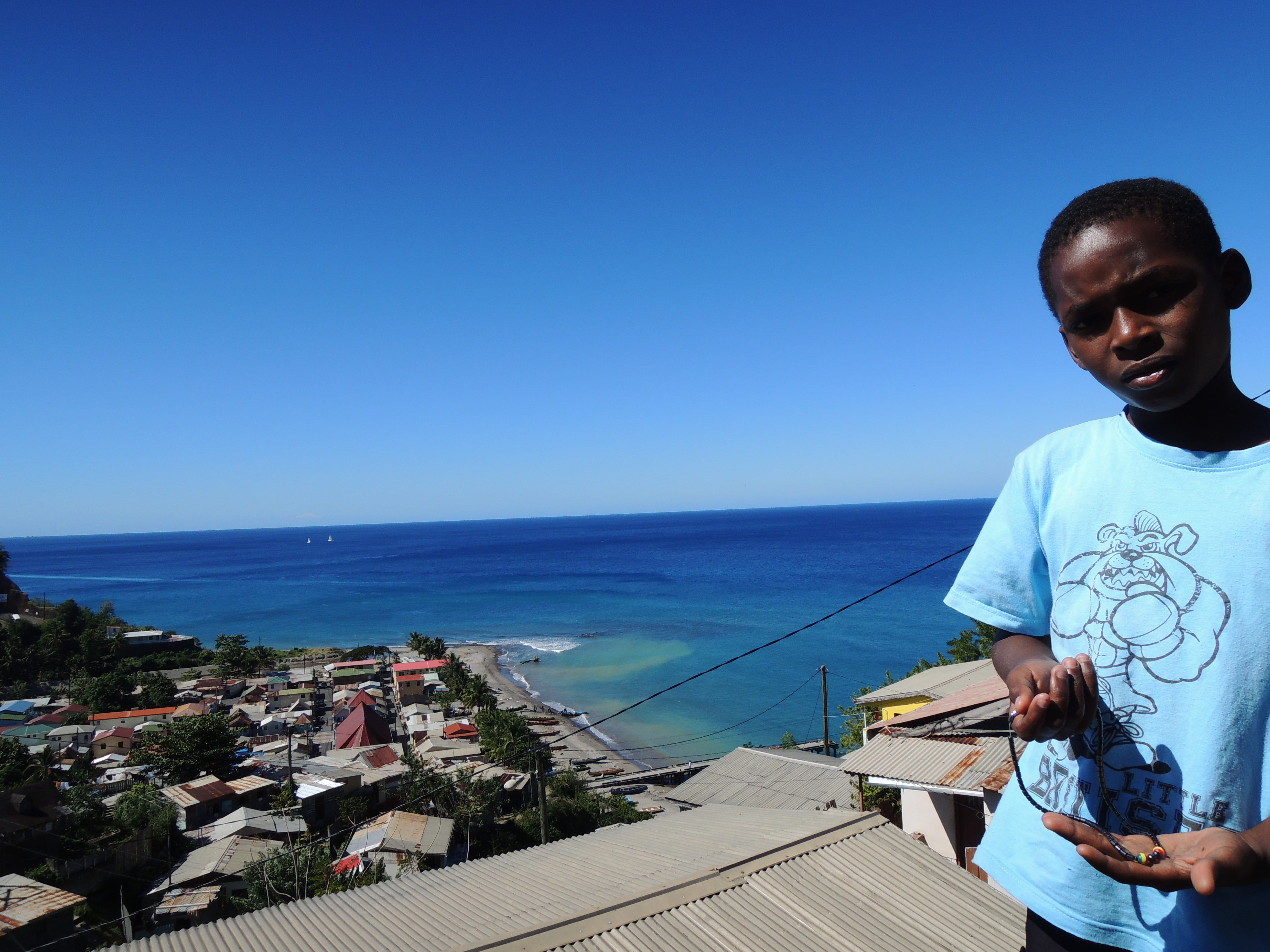 boys, Saint Lucia, lifestyles, local, casual clothing, Island, blue, sea, caribbean island, adult, building exterior, males, Caribbean, boy, two people, HD Wallpaper