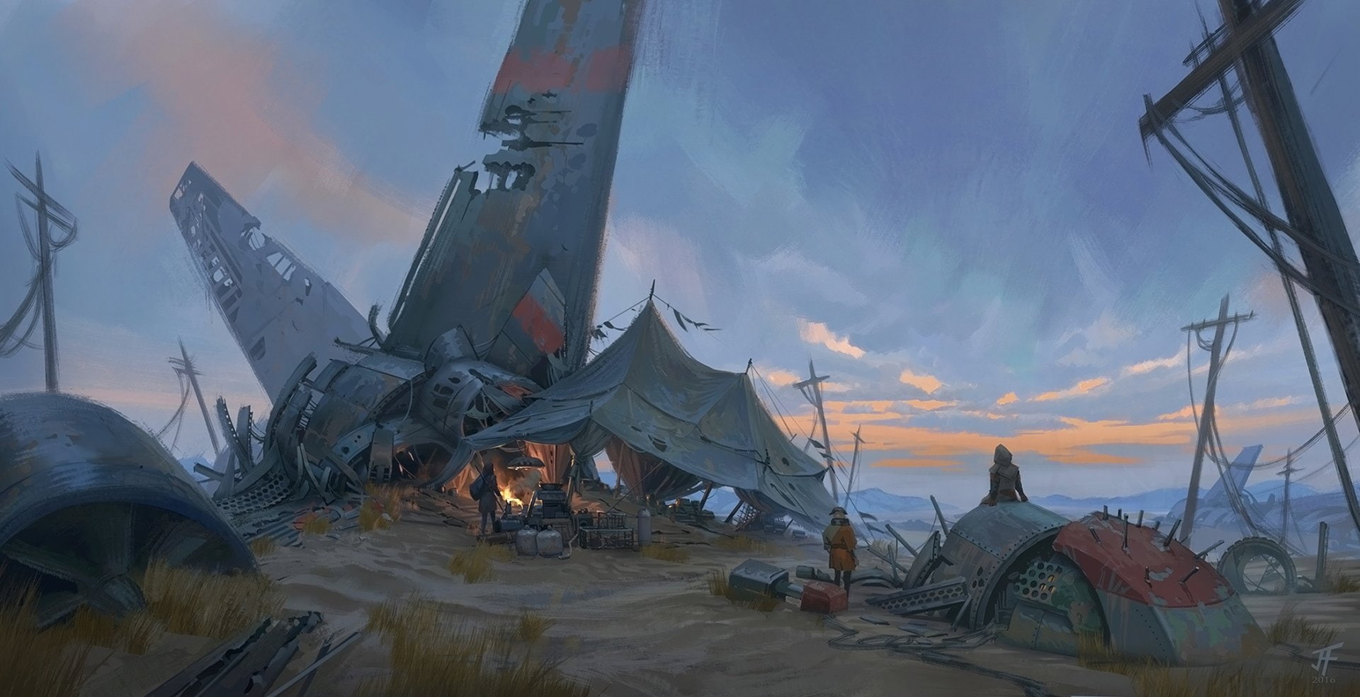 Post Apocalyptic, 1080P, Sci Fi, HD Wallpaper