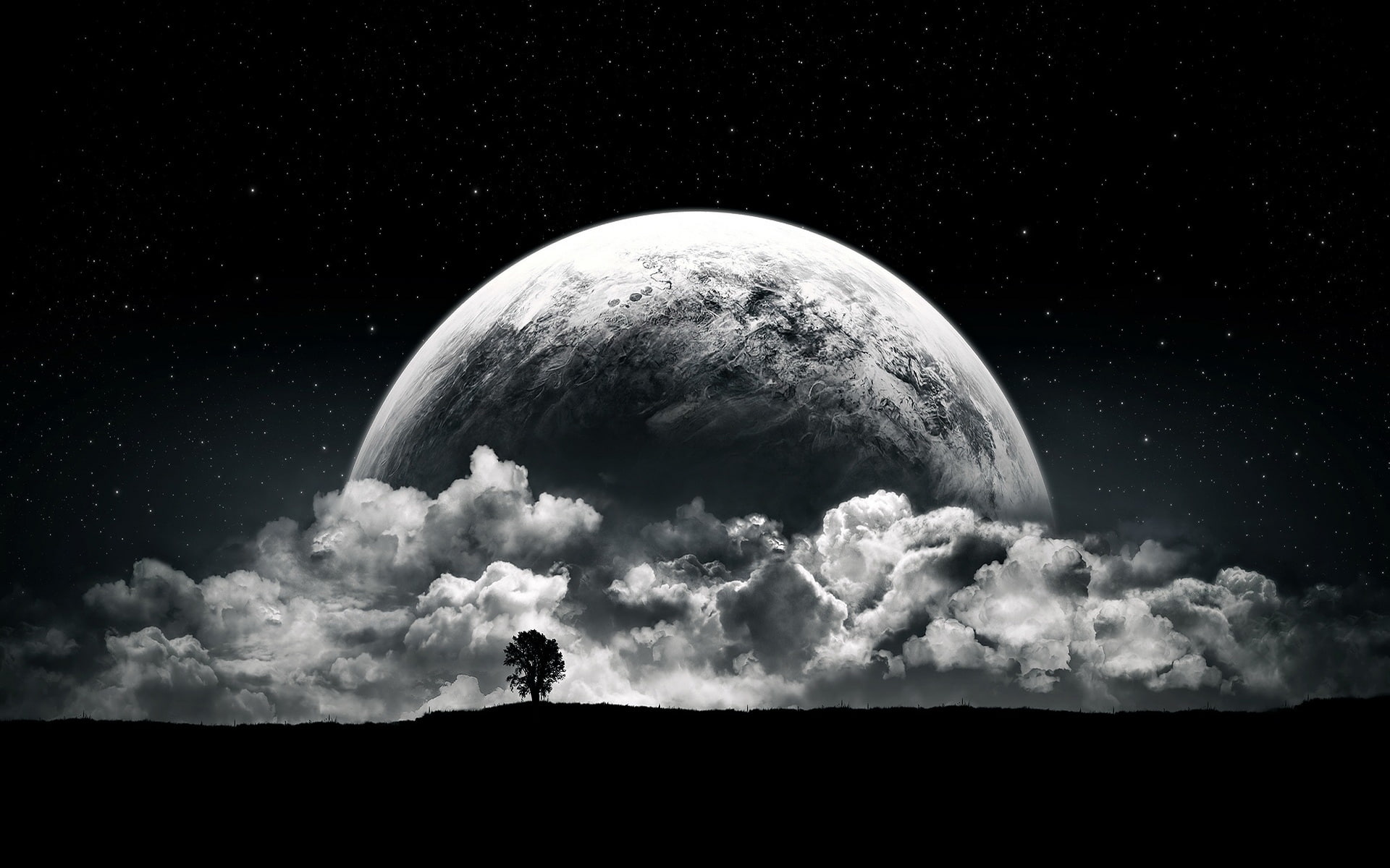 Sci Fi, Planet Rise, 1080P, HD Wallpaper