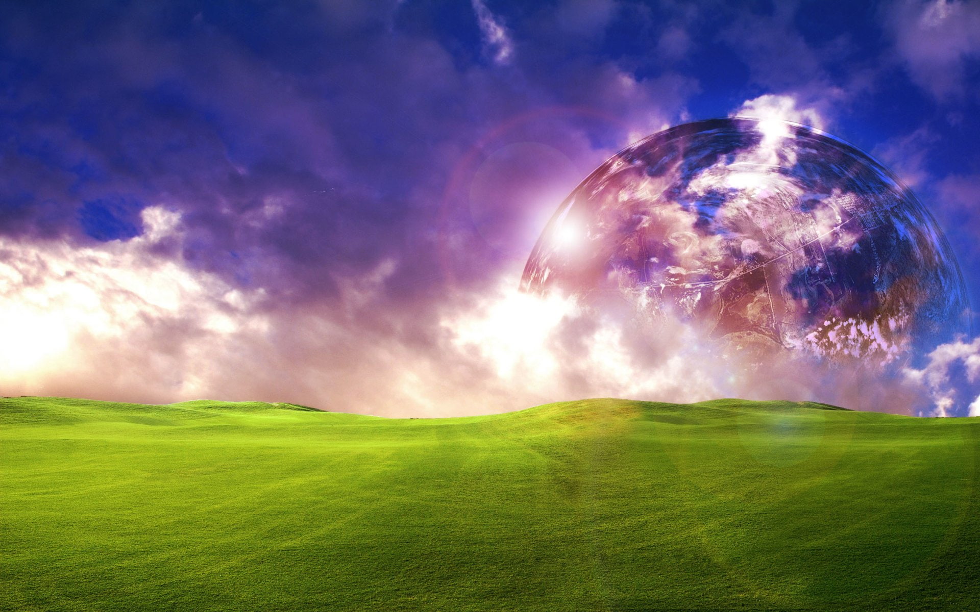 Sci Fi, Planet Rise, 1080P, HD Wallpaper