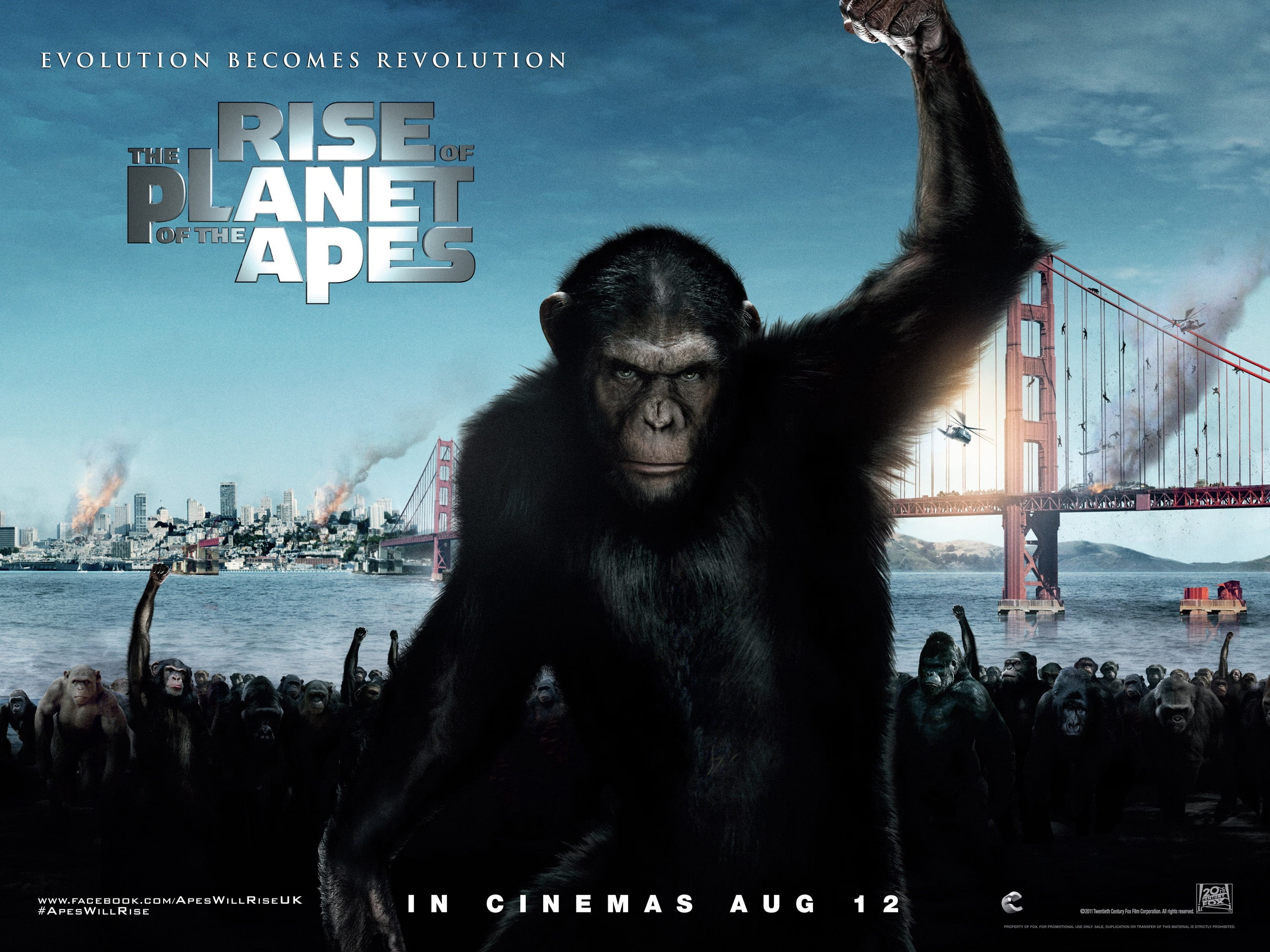 Planet, 2K, 2011, Rise, Apes, HD Wallpaper