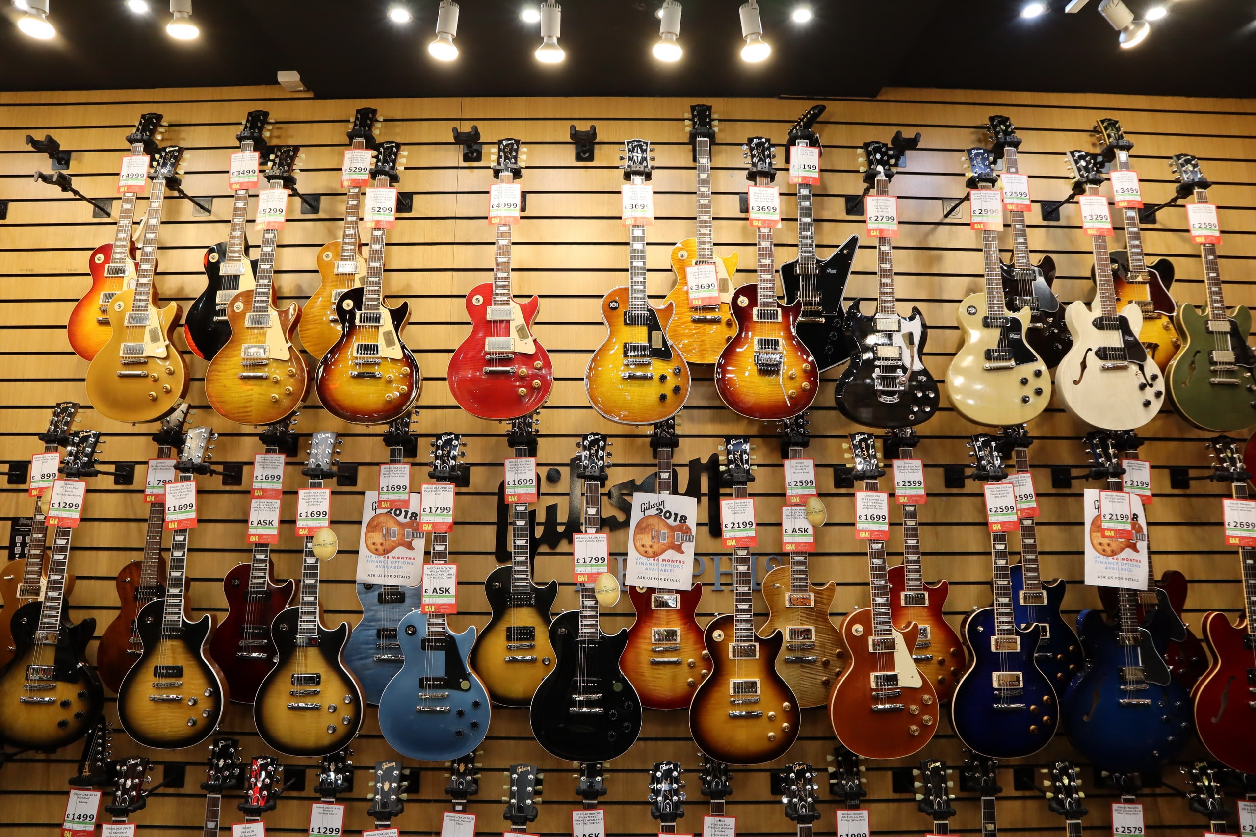 shop, 2K, guitar, music, HD Wallpaper