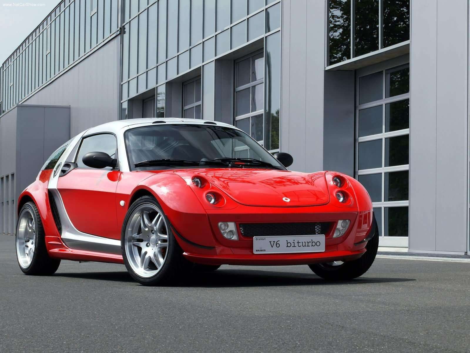 biturbo, smart, roadster, 720P, coupe, 2003, brabus, HD Wallpaper