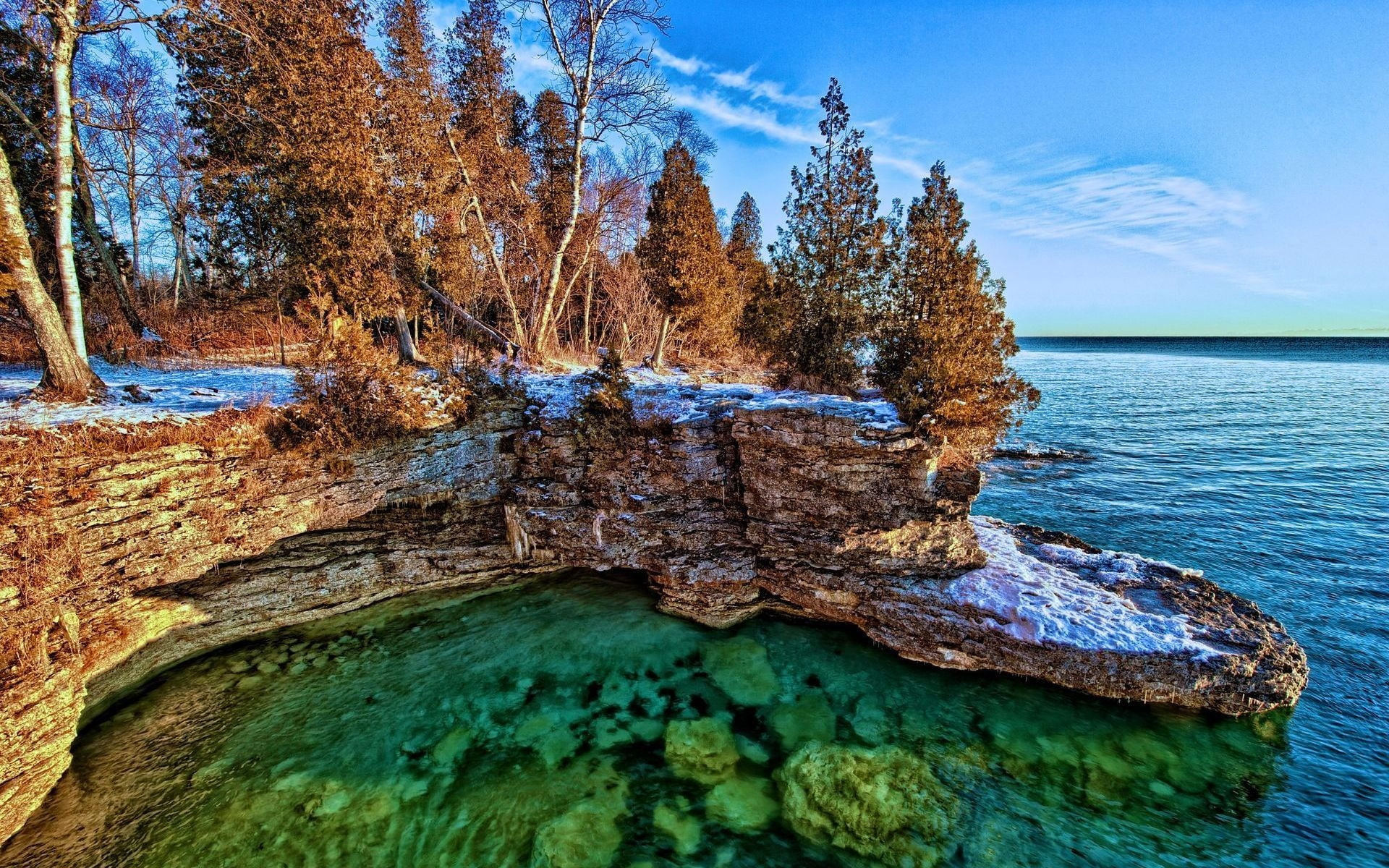 photo, clean, hi res, 1080P, stones, warm, rocks, hdr, landscape, HD Wallpaper