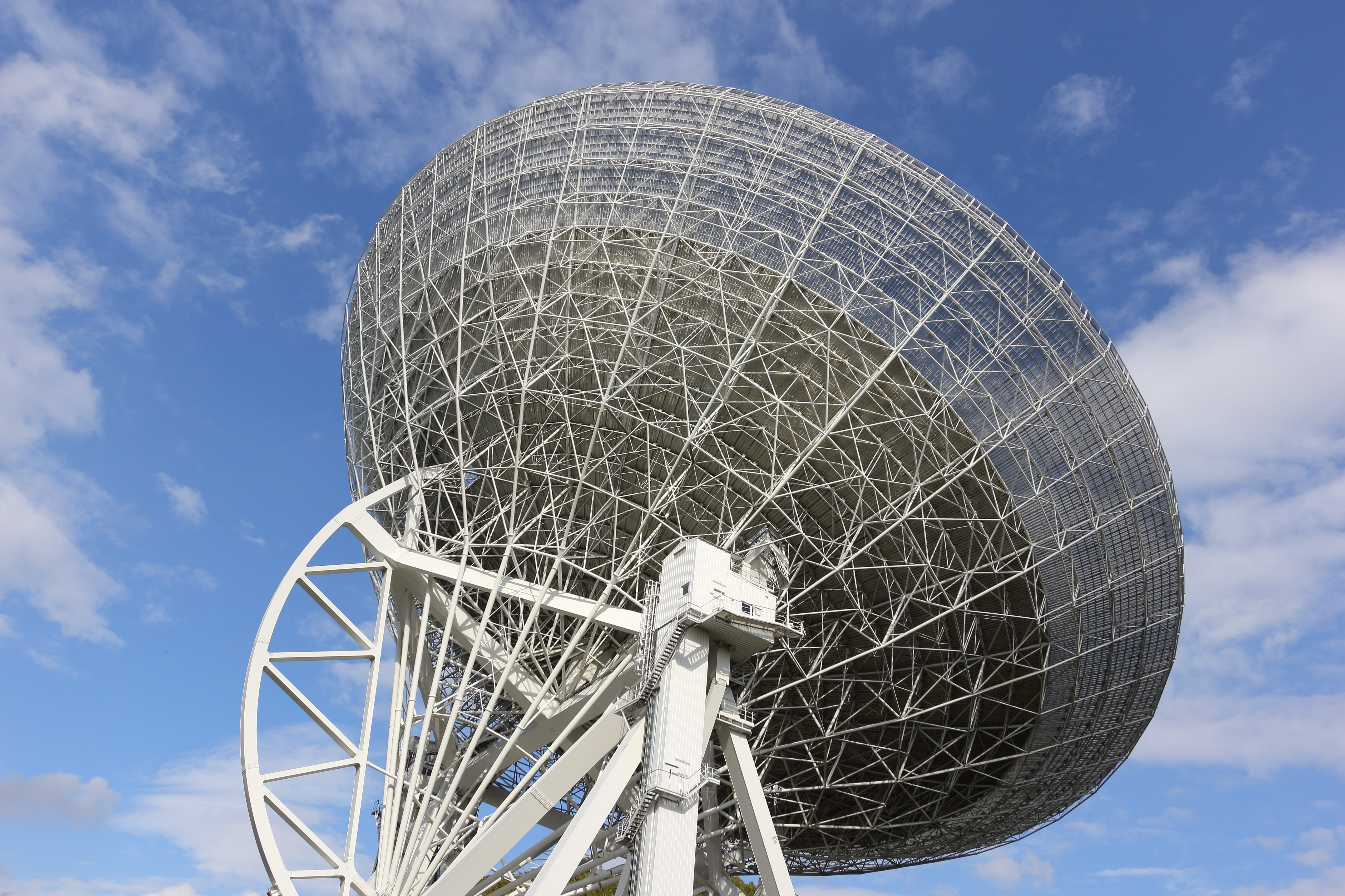 outdoors, sphere, satellite, low angle view, exploration, global communications, day, equipment, space, communication, research, radio wave, sky, dish, HD Wallpaper