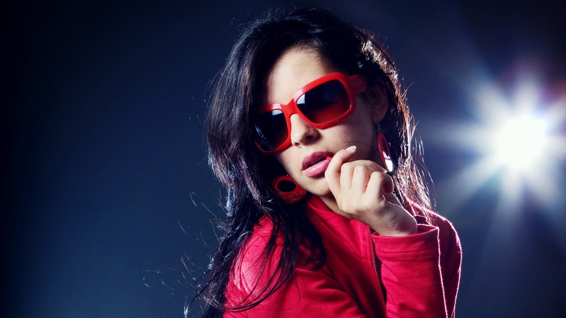 1080P, clubbing, girls, women, disco, brunettes, dancing, glasses, music, models, club, HD Wallpaper