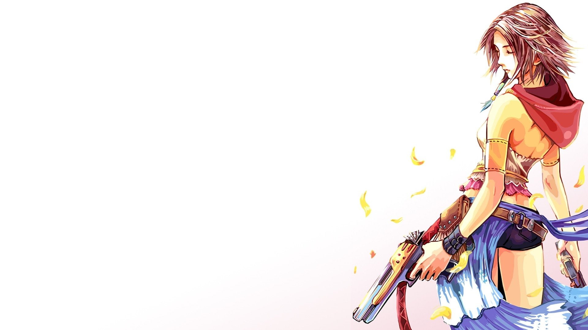 young adult, females, standing, lifestyles, one person, emotion, young women, women, Final Fantasy X-2, hairstyle, Final Fantasy, 1080P, beautiful people, HD Wallpaper