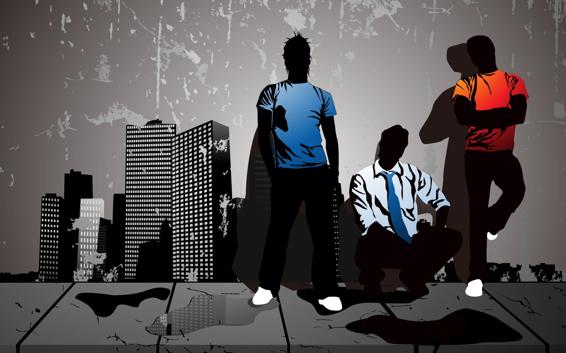 togetherness, computer Graphic, sport, adult, leaning, three, nature, competitive Sport, running, two people, exercising, illustration, casual clothing, HD Wallpaper