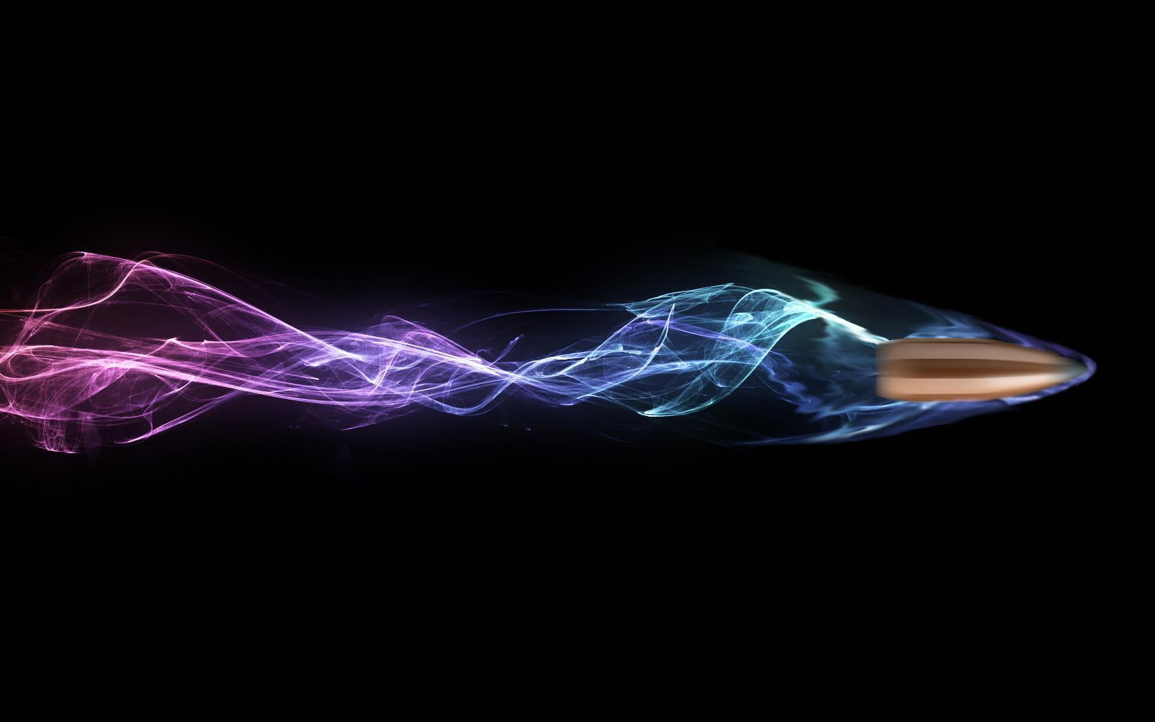 720P, colors, colours, abstract, Bullet, Gun, hd, art, HD Wallpaper