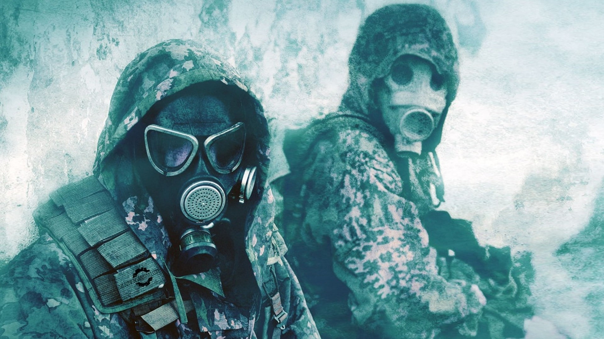 1080P, gas masks, soldier, HD Wallpaper