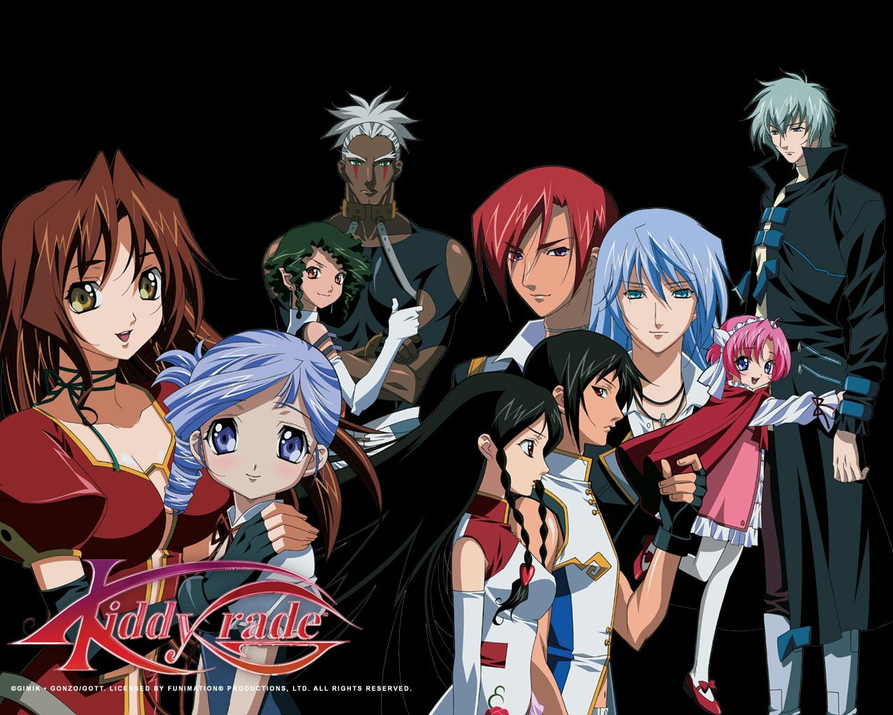 Anime, 720P, Kiddy Grade, HD Wallpaper