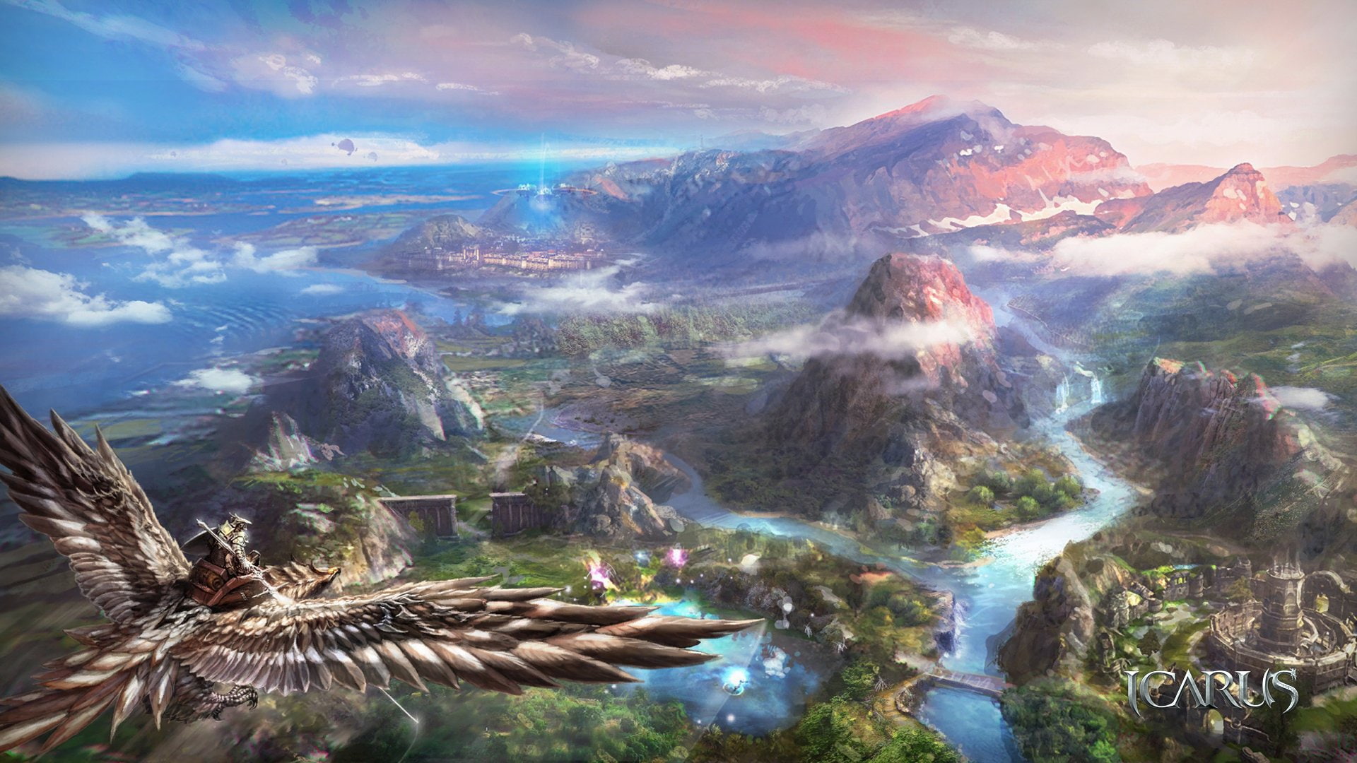 Video Game, 1080P, Riders of Icarus, HD Wallpaper