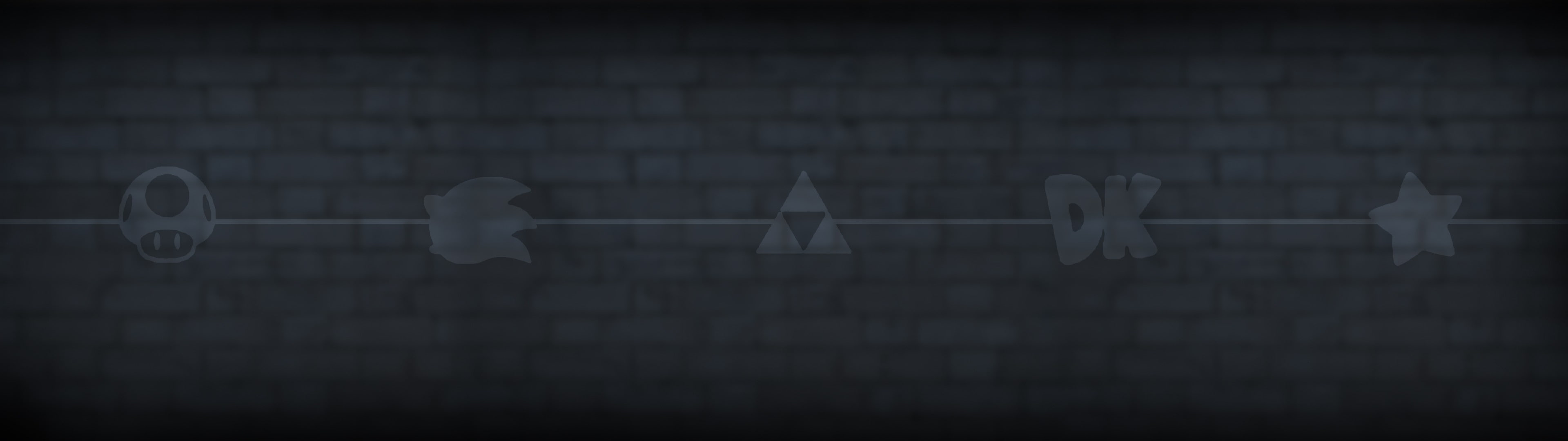Mario, wall, legend, video, Triforce, games, icons, donkey, zelda, hd, b, logos, mushrooms, art, bricks, Video Games, kong, kirby, 4K, HD Wallpaper