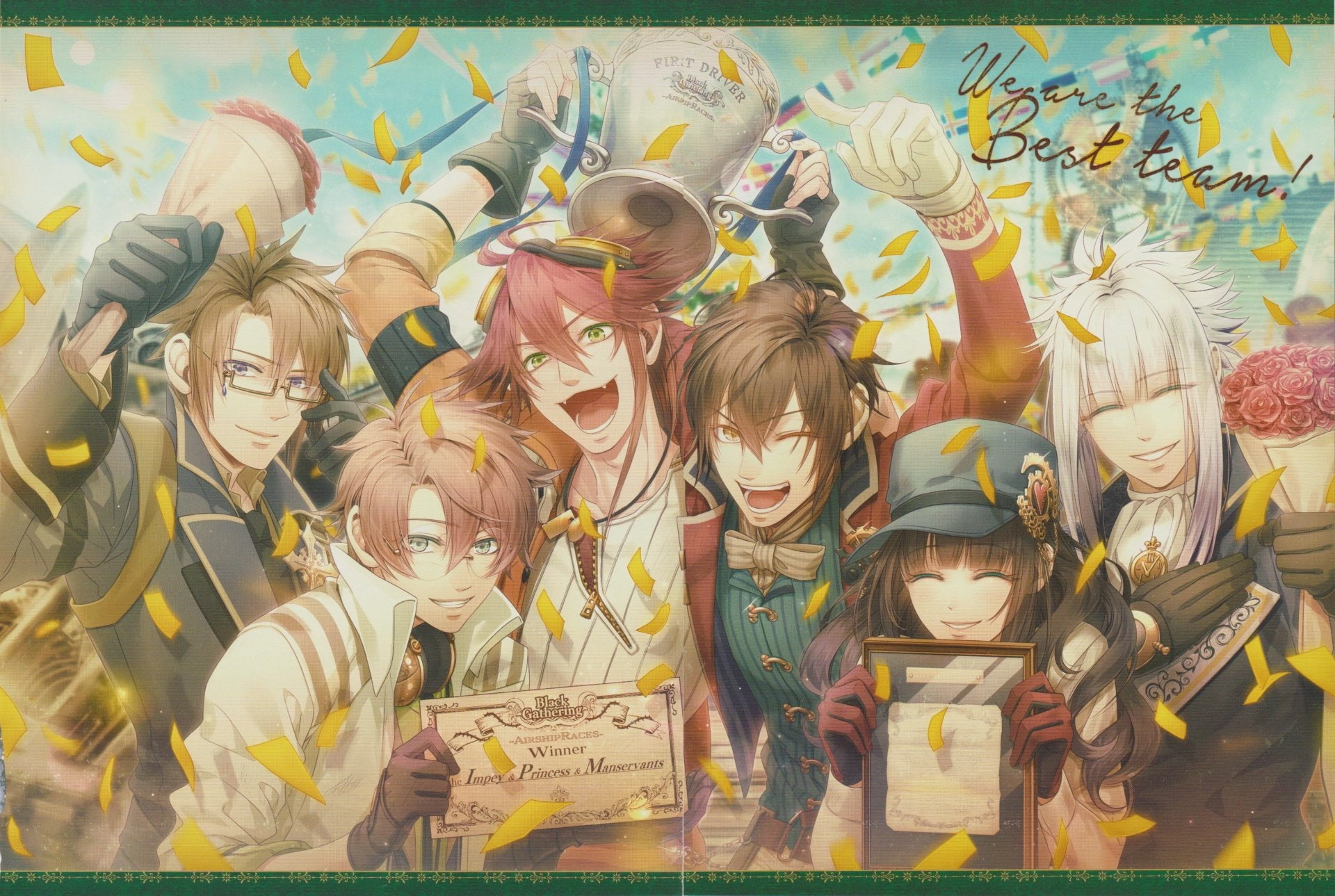 Victor Frankenstein, 1080P, Abraham Van Helsing, Impey Barbicane, Arsène Lupin (Code: Realize), Saint-Germain (Code: Realize), Video Game, Cardia (Code: Realize), HD Wallpaper