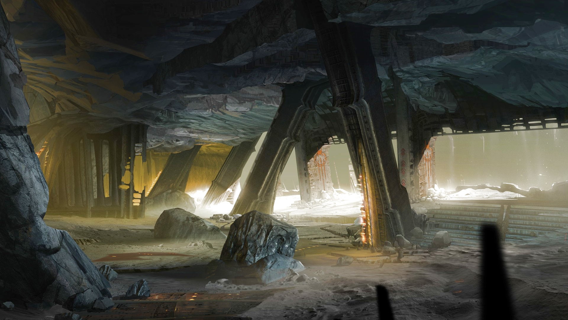 shooter, futuristic, warrior, rpg, sci-fi, mmo, fighting, action, 1080P, online, fps, destiny, fantasy, HD Wallpaper