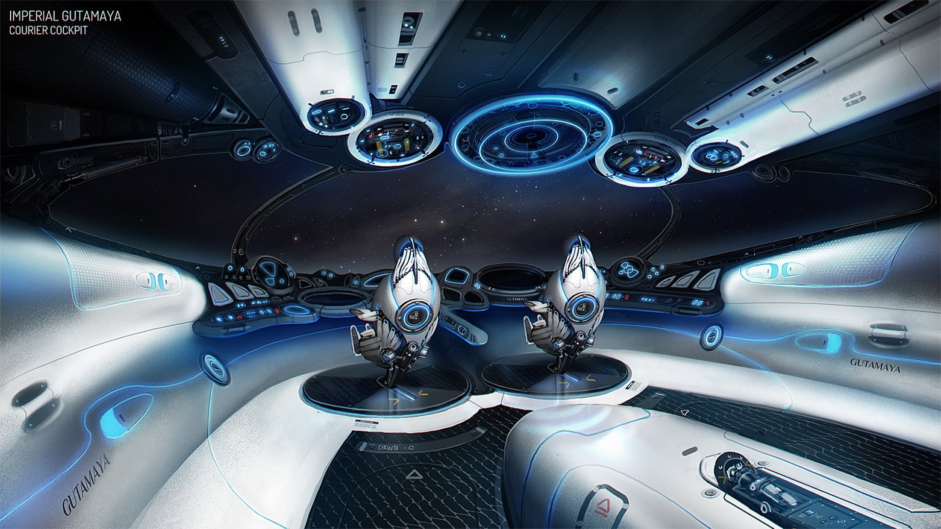 online, chrome, blue, dashboard, close-up, spaceship, dangerous, airplane, Elite, ceiling, mode of transportation, human representation, action, 1080P, HD Wallpaper