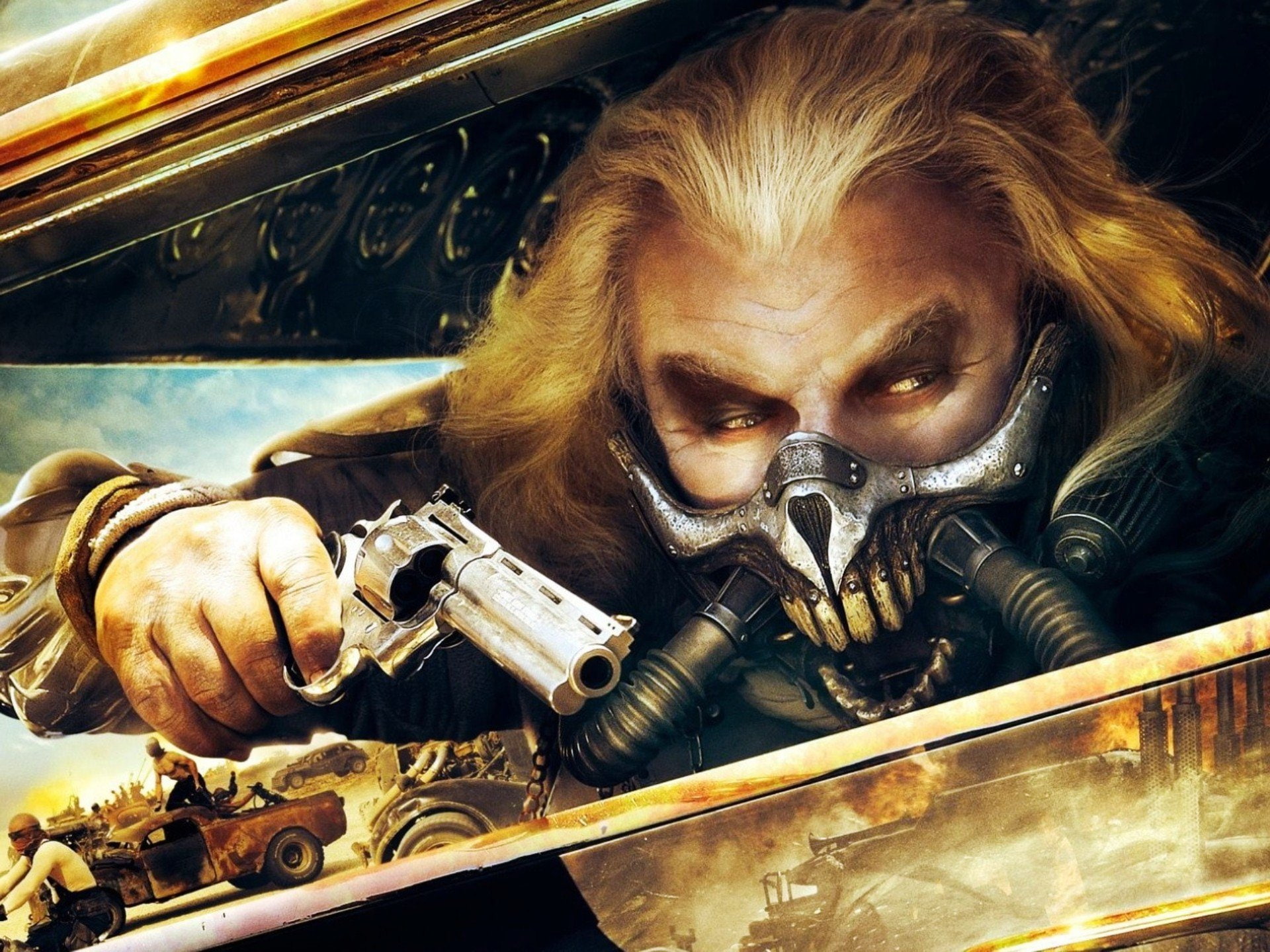 thriller, sci-fi, futuristic, mad, road, max, 1mad-max-fury-road, fury, apocalyptic, 1mad-max, 1080P, action, HD Wallpaper