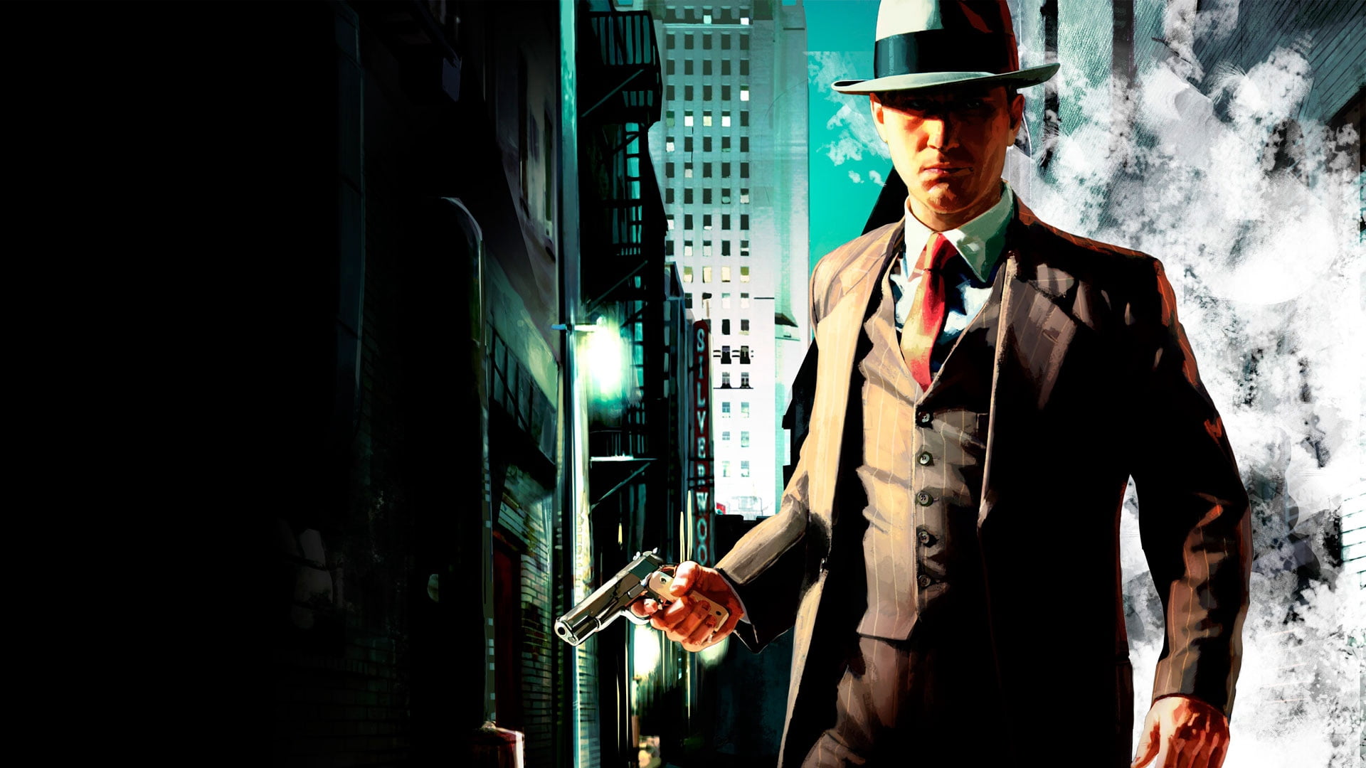 business Person, business, street, one Person, three quarter length, success, real people, waist up, standing, la noire, males, game, young men, gangster, HD Wallpaper