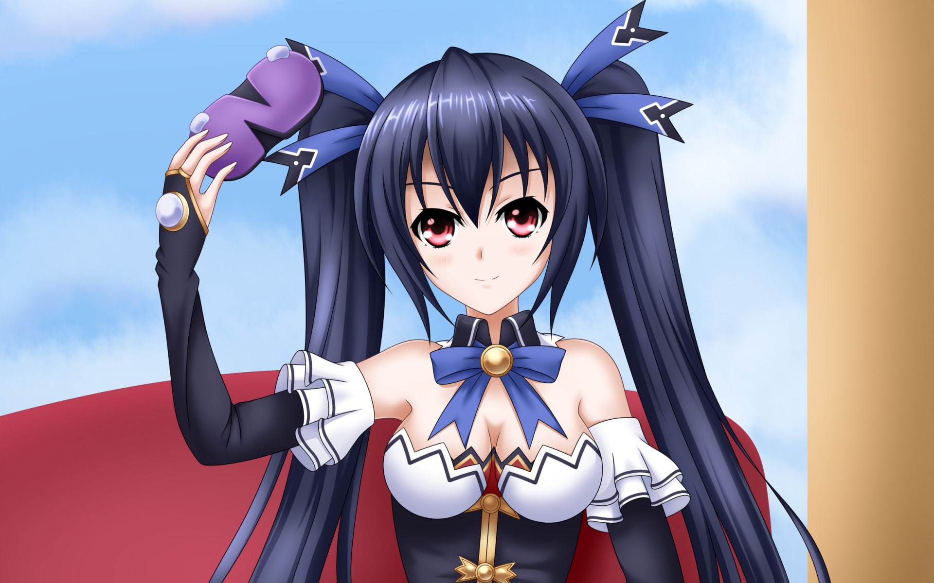 Hyperdimension Neptunia, Video Game, Noire (Hyperdimension Neptunia), 1080P, HD Wallpaper