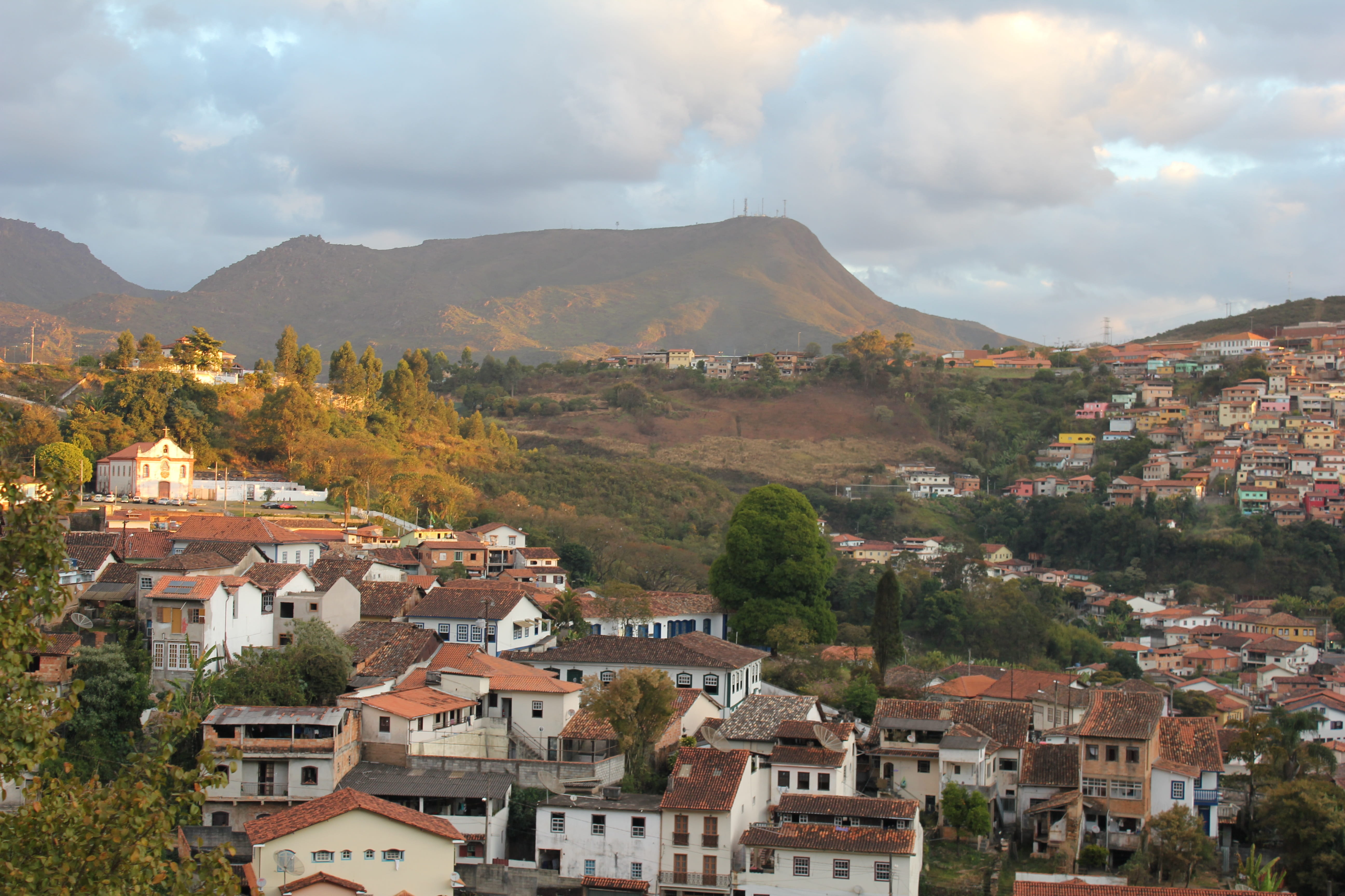 Landscape, outdoors, day, Brazil, townscape, no people, Village, house, residential district, building, plant, community, sky, built structure, 5K, cloud - sky, HD Wallpaper