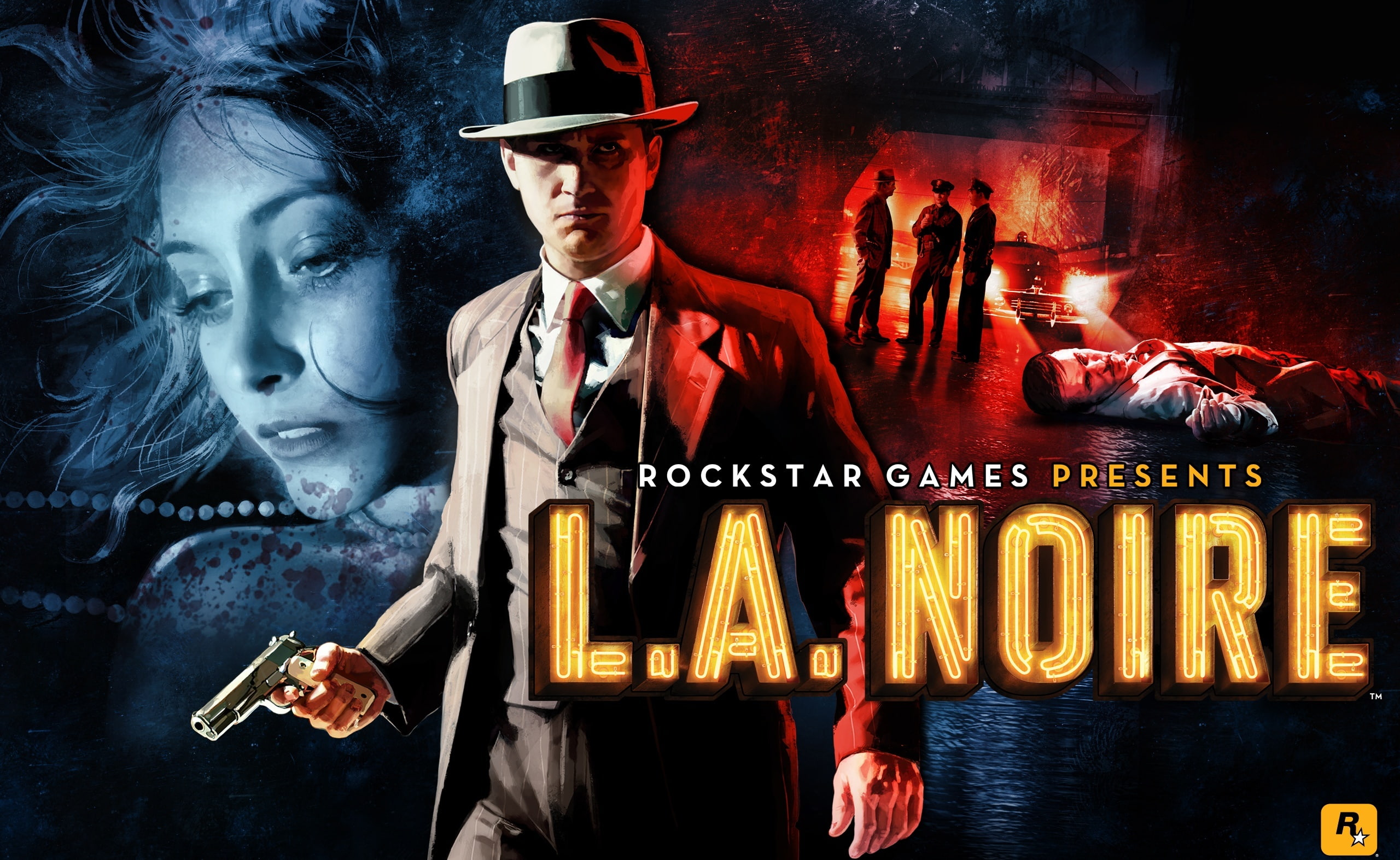 smoking - activity, human representation, video game, indoors, noire, looking at camera, occupation, men, adult, smoke - physical structure, L.A. Noire, HD Wallpaper
