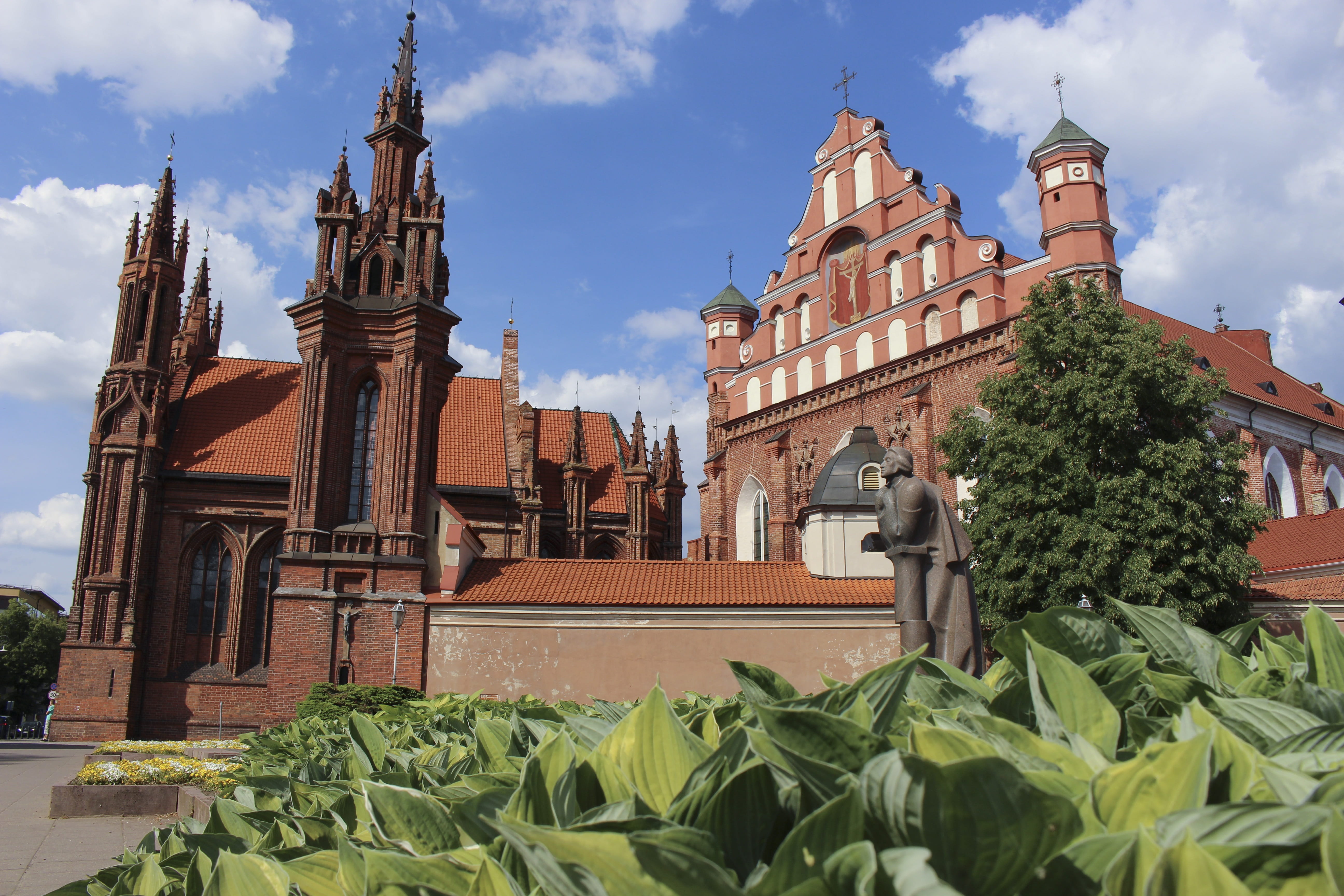 hell, 5K, spirituality, plant, the past, architecture, travel, nature, monastery, lithuania, religion, st anne, outdoors, tree, building exterior, building, HD Wallpaper