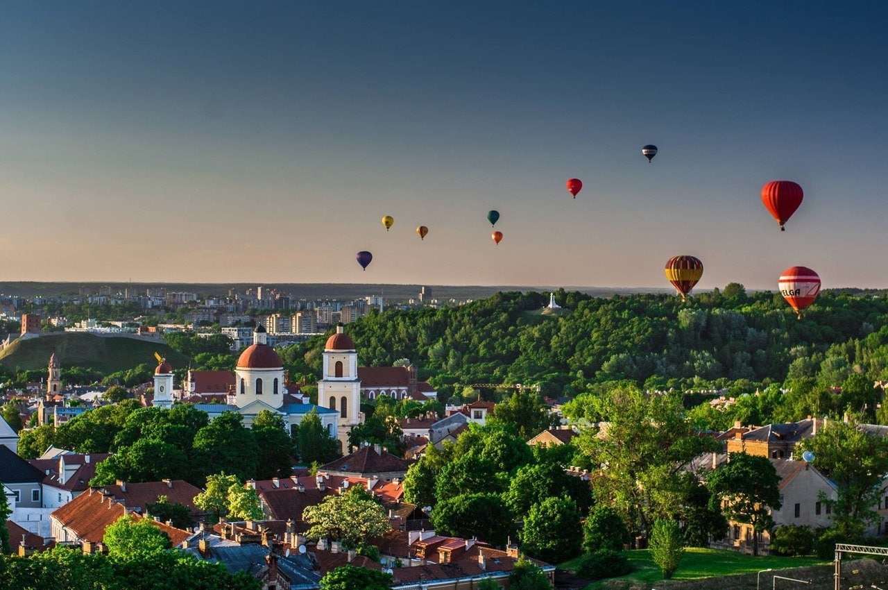 Cities, 720P, Vilnius, City, HD Wallpaper