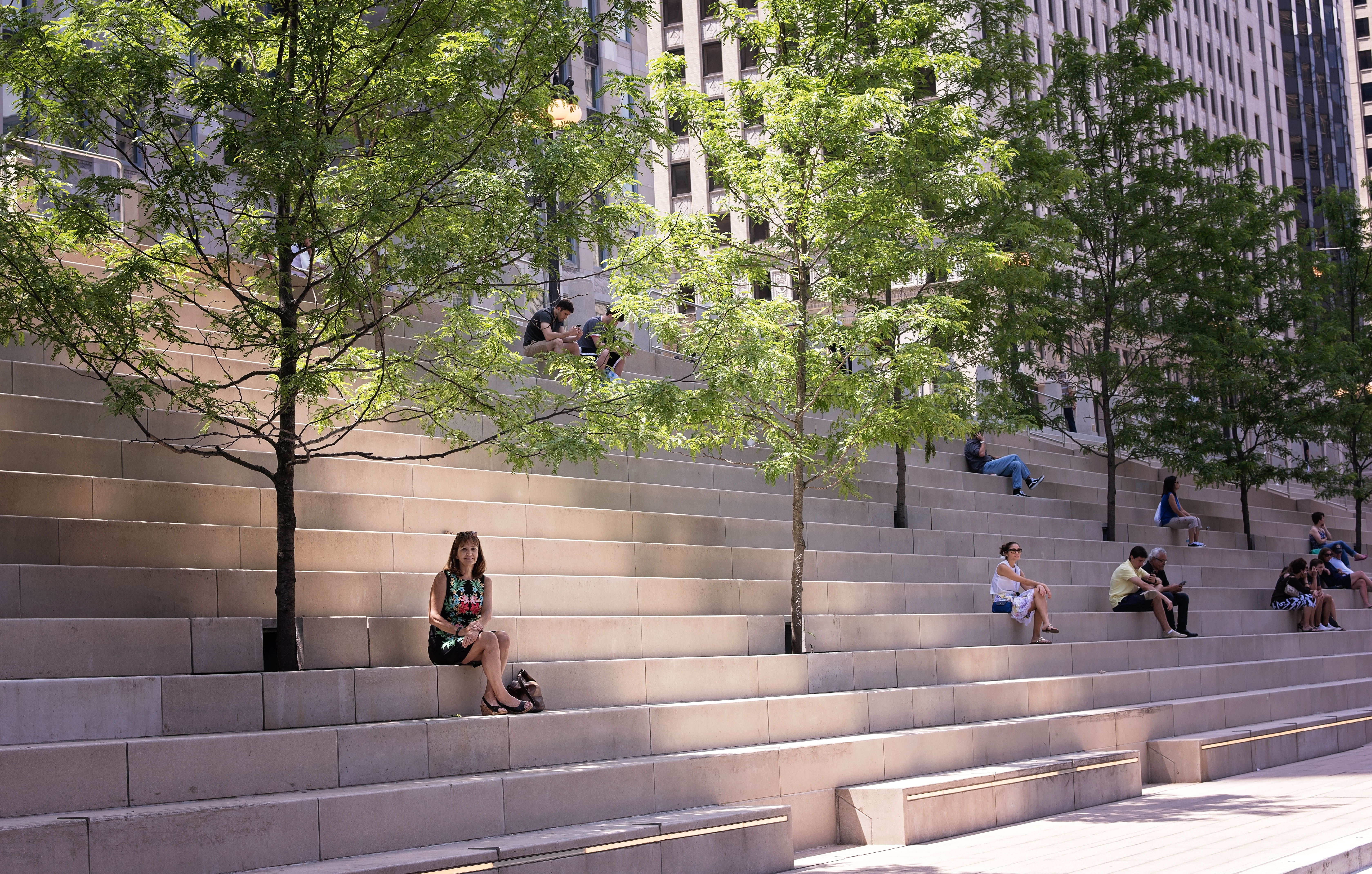 city, real people, men, architecture, steps and staircases, city life, staircase, building exterior, downtown, growth, riverwalk, 5K, leisure activity, HD Wallpaper
