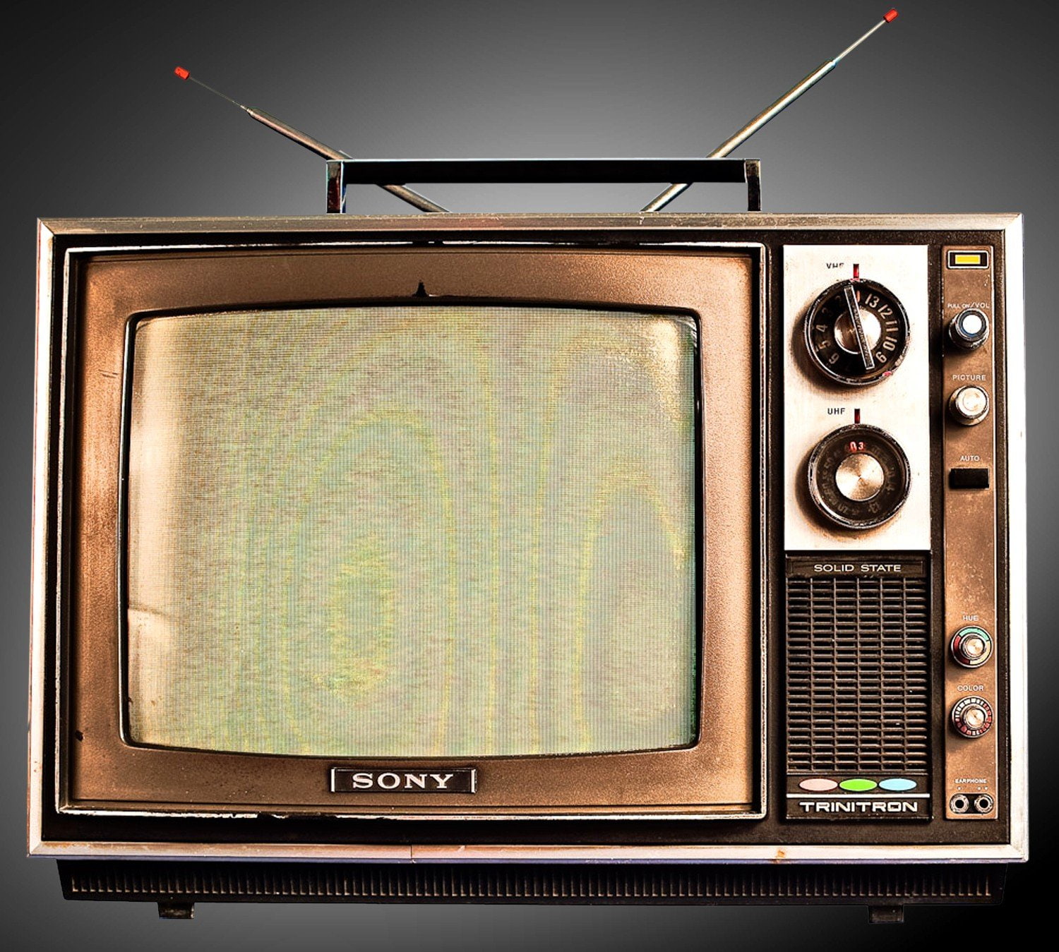 electrical equipment, the past, close-up, indoors, communication, radio, studio shot, 720P, obsolete, wood - material, history, antique, black background, HD Wallpaper