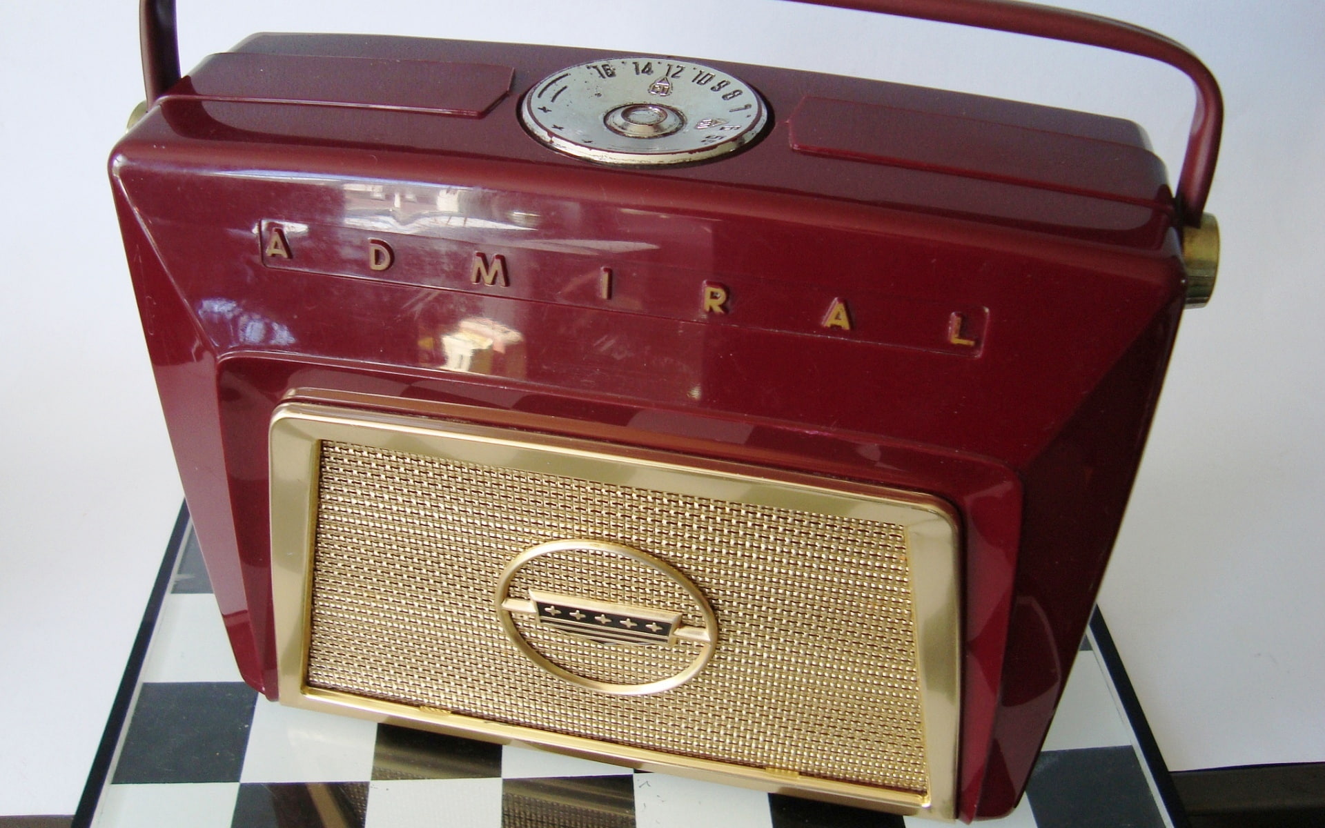 1080P, ADMIRAL, background, Portable Tube Radio, HD Wallpaper