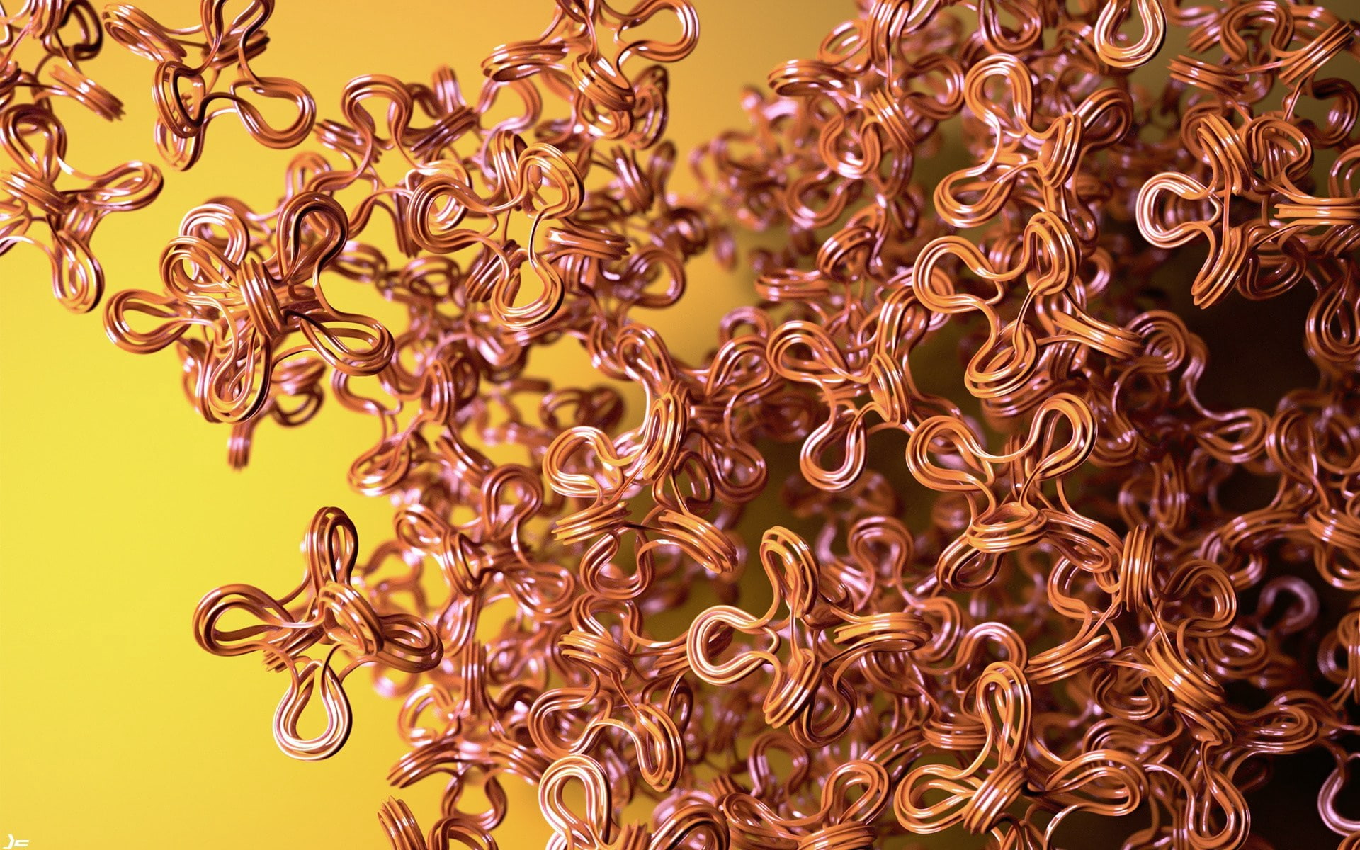 weaving, figures, 3d, 1080P, HD Wallpaper