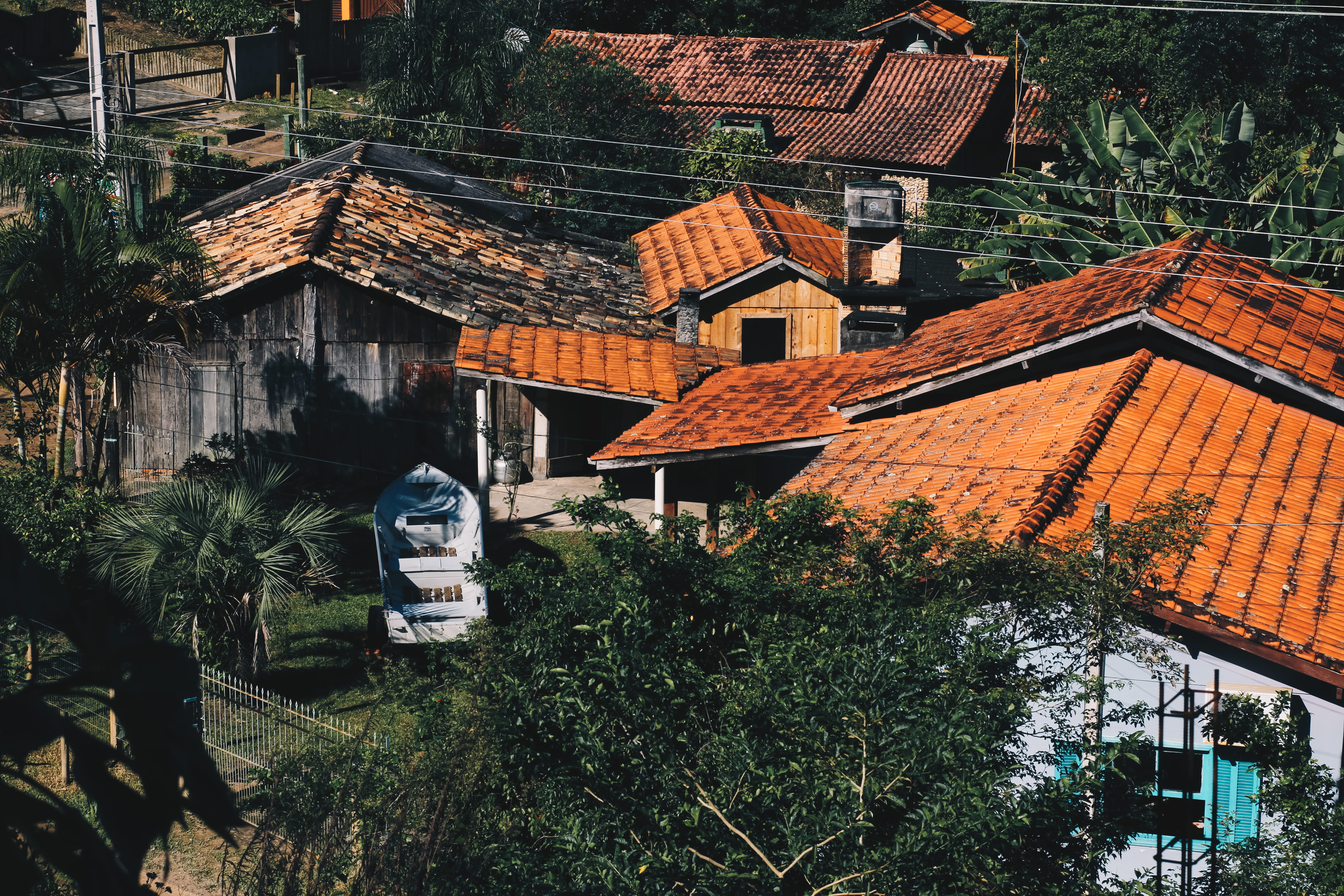 bird, outdoors, day, built structure, roof, art and craft, steeple, plant, human representation, neighborhood, nature, roof tile, no people, weather, countryside, HD Wallpaper